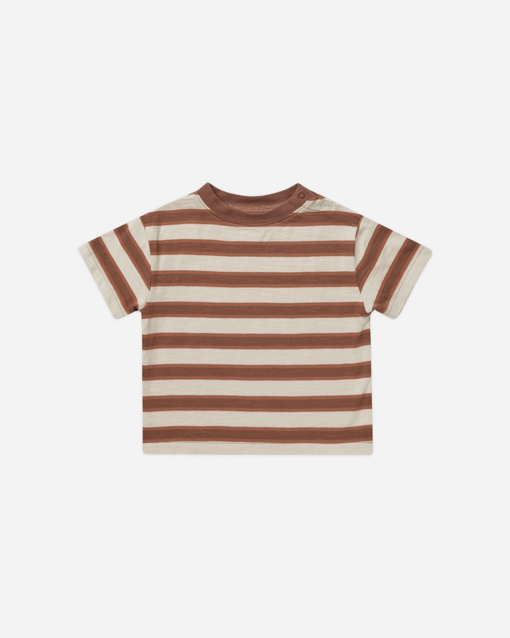 Relaxed Tee || Cedar Stripe - Rylee + Cru Canada