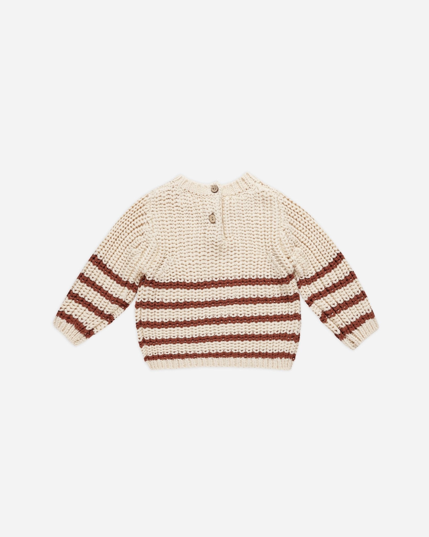 Rex Sweater || Cranberry Stripe - Rylee + Cru Canada