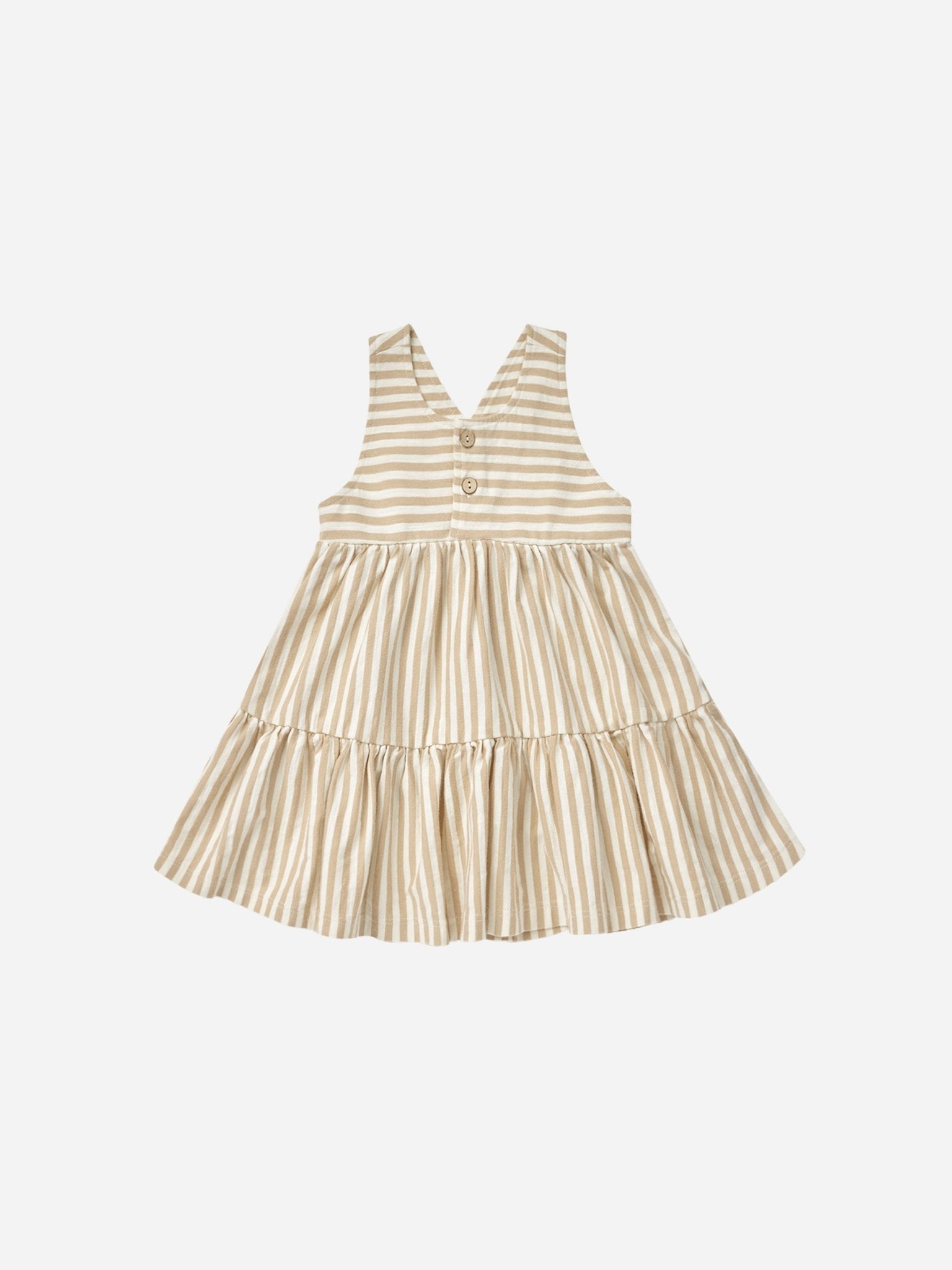 Ruby Swing Dress || Sand Stripe - Rylee + Cru Canada