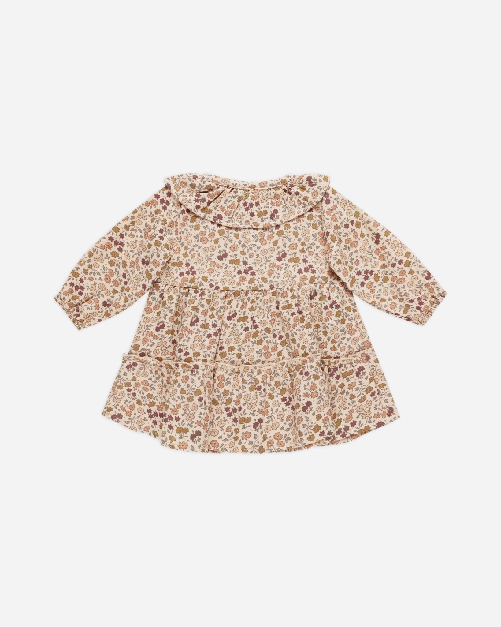 Quincy Mae Ruffle Collar Button Dress - Posy Quincy Mae Ruffle Collar Button Dress - Posy