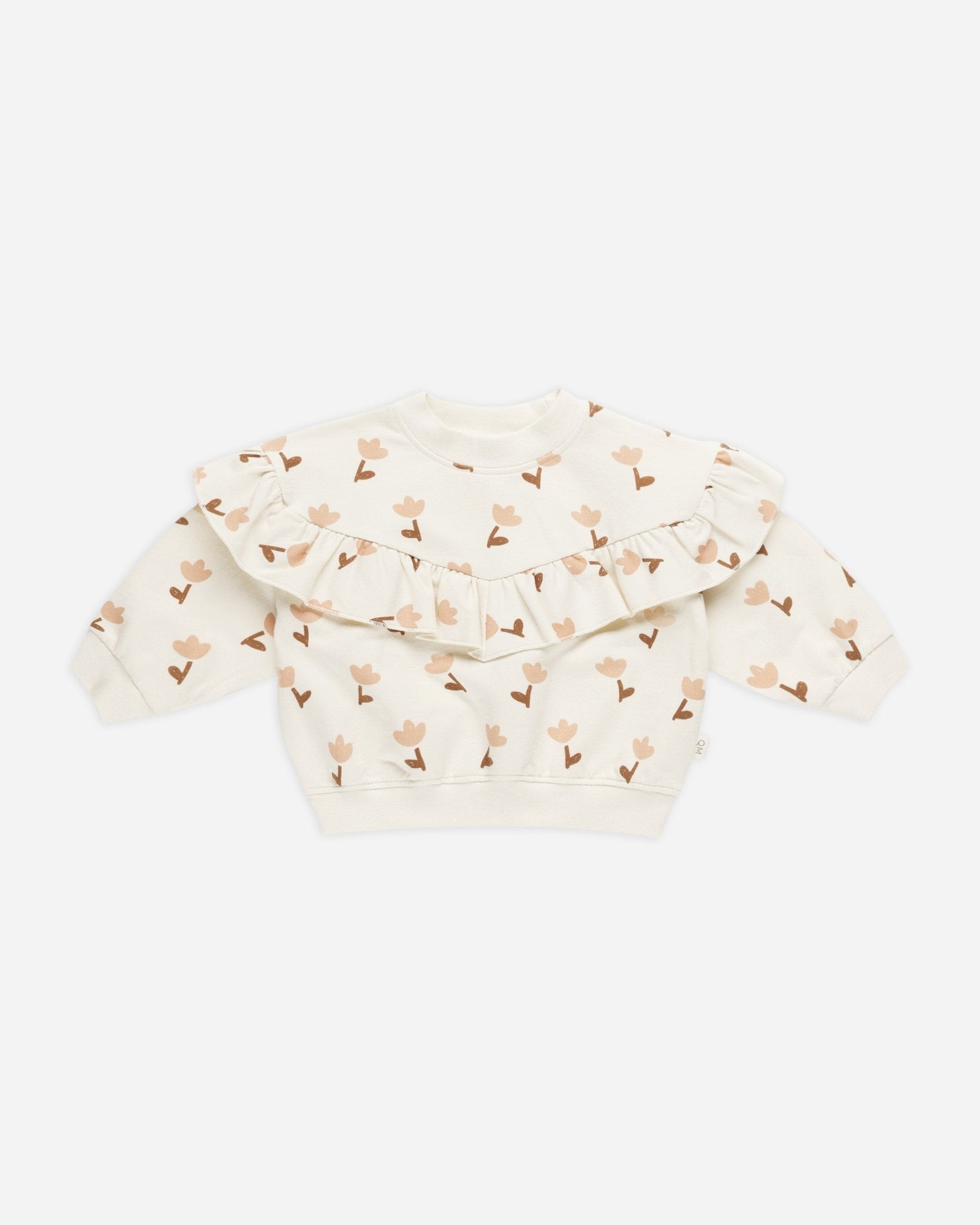 Ruffle Fleece Sweatshirt || Tulips - Rylee + Cru Canada