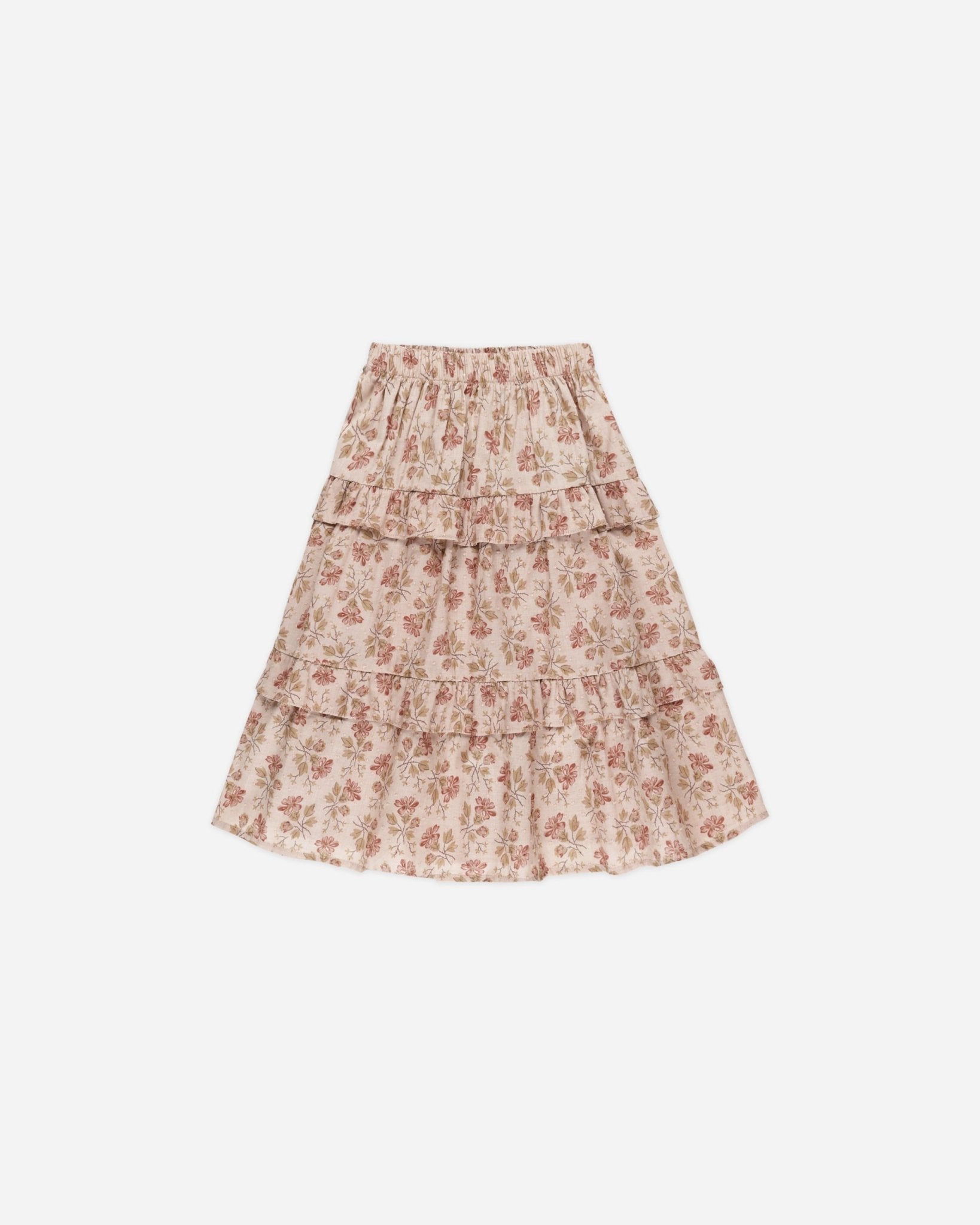 Ruffled Midi Skirt || French Garden - Rylee + Cru Canada