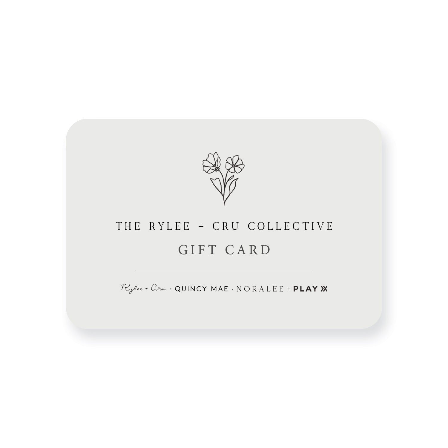 Rylee + Cru gift card - Rylee + Cru Canada