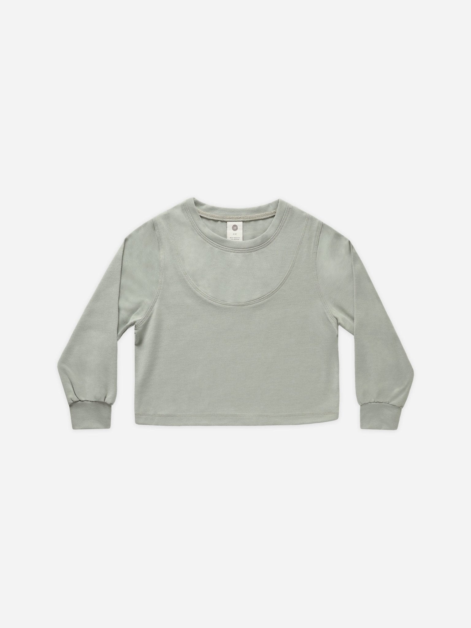 Scoop Long Sleeve || Seafoam - Rylee + Cru Canada