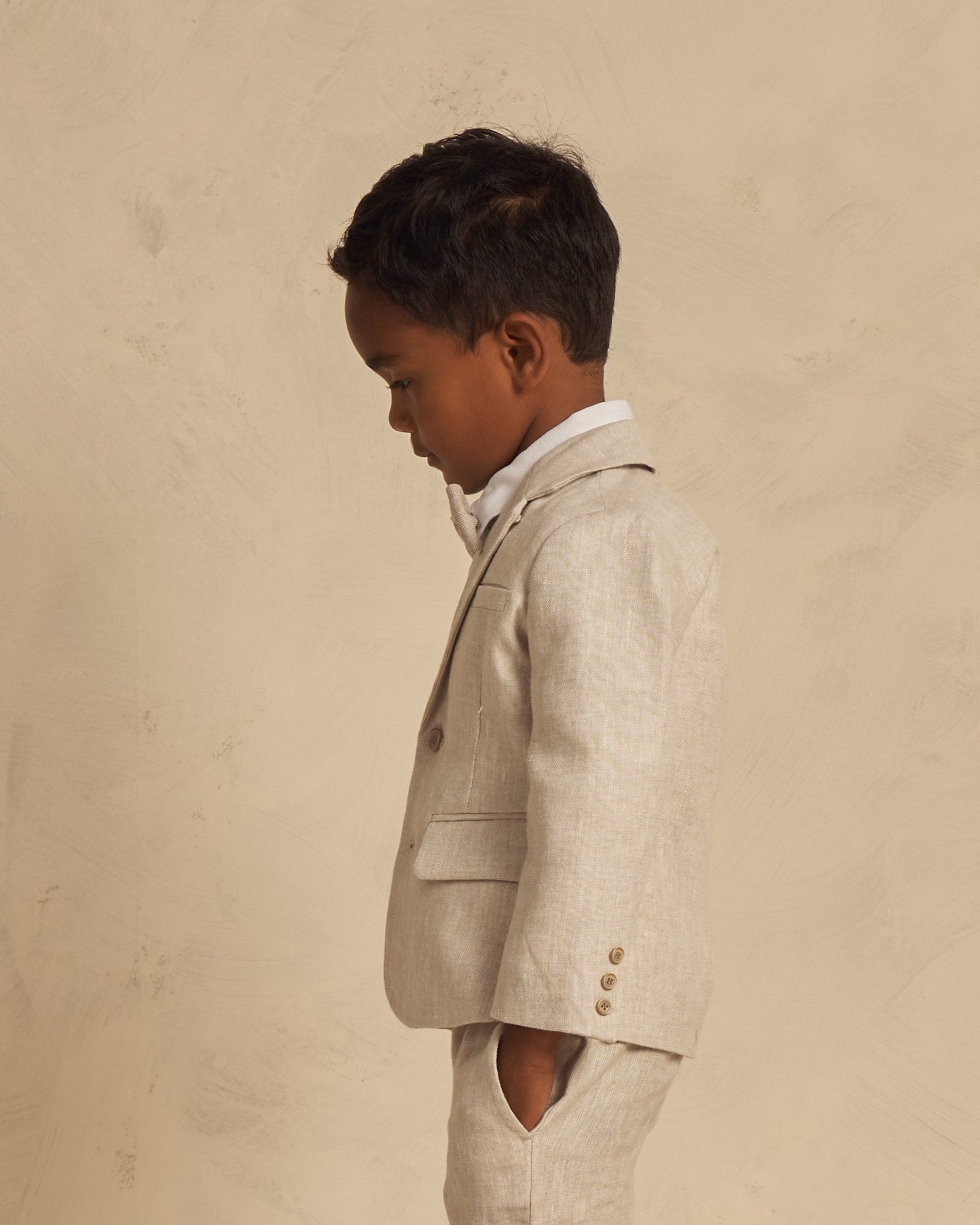 Sebastian Blazer || Linen - Rylee + Cru Canada