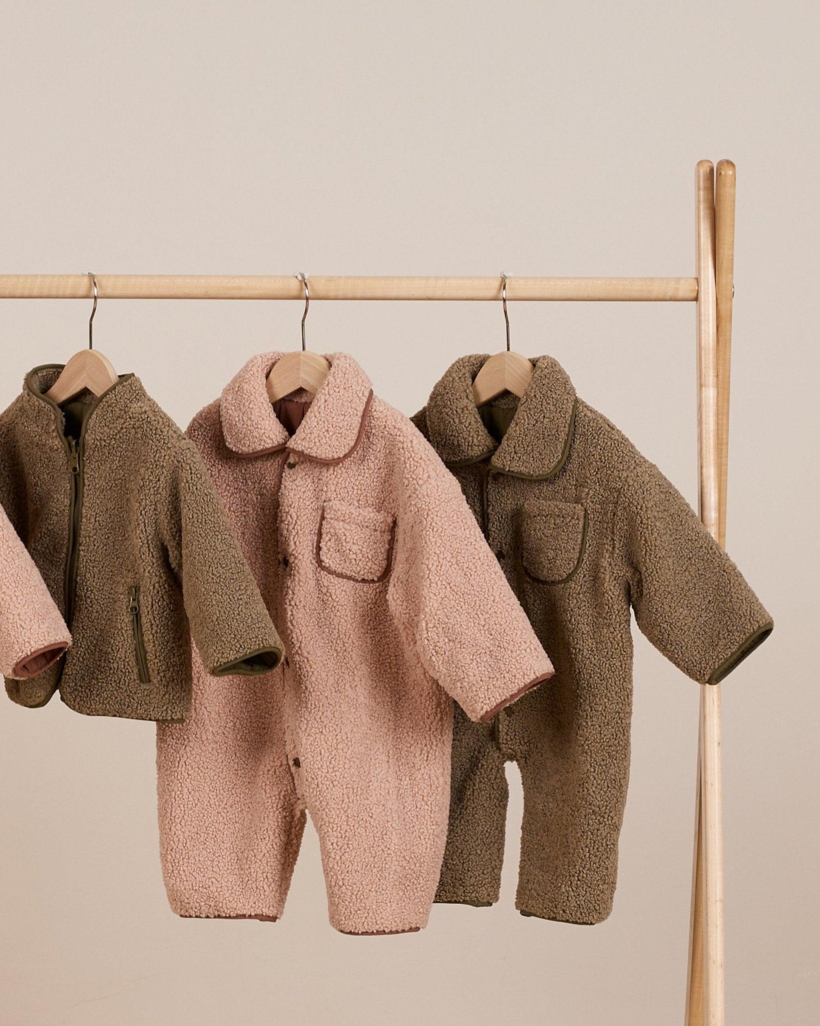 Shearling Jumpsuit || Blush - Rylee + Cru Canada