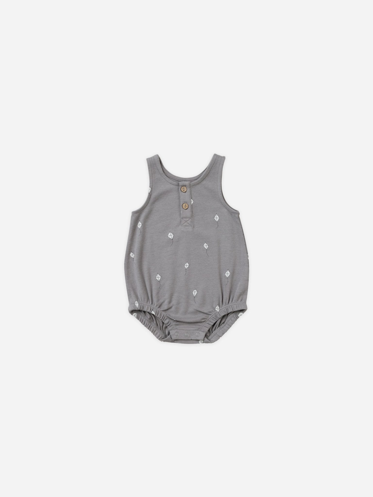 Sleeveless Bubble Romper || Kites - Rylee + Cru Canada