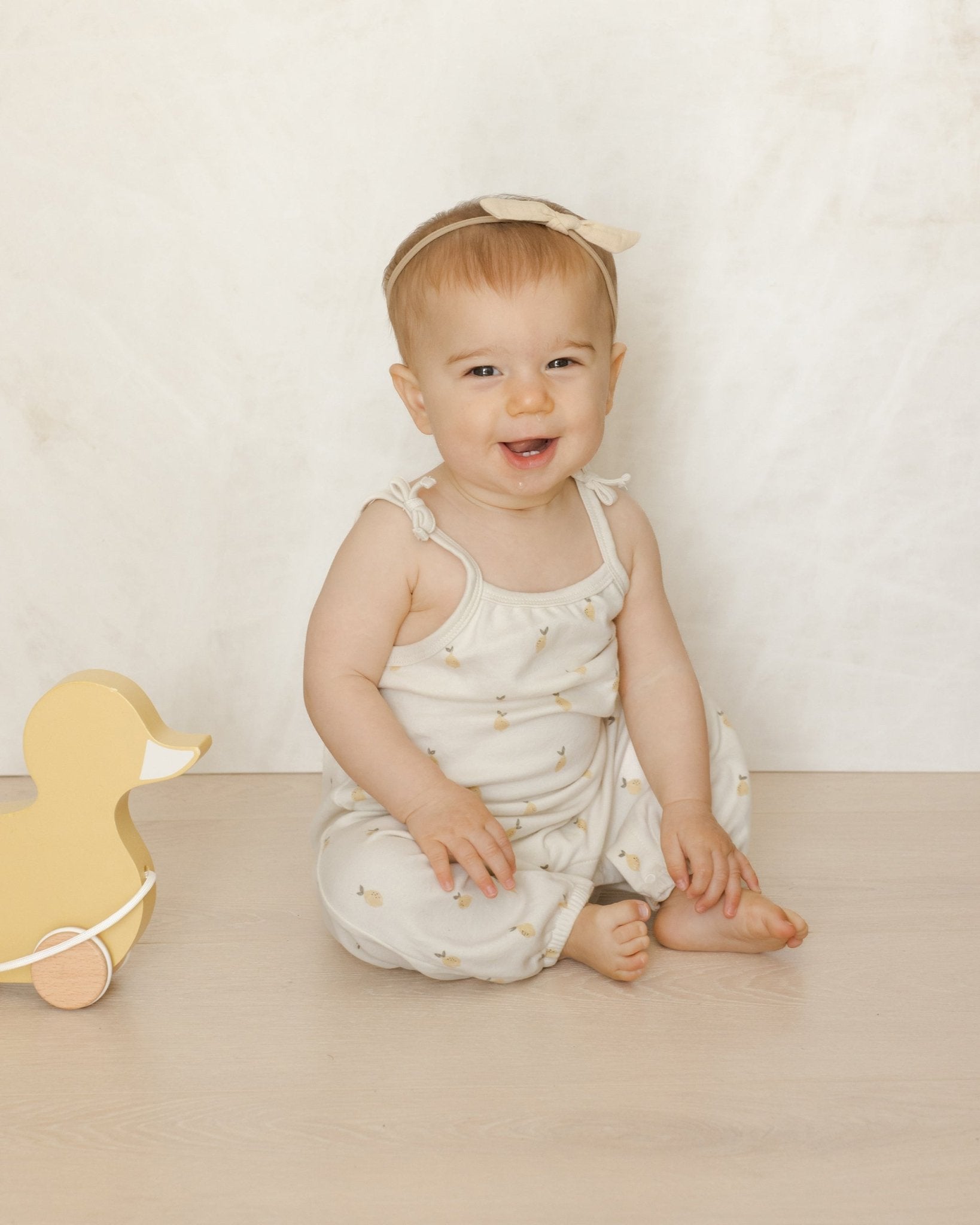 Smocked Jumpsuit || Lemons* - Rylee + Cru Canada