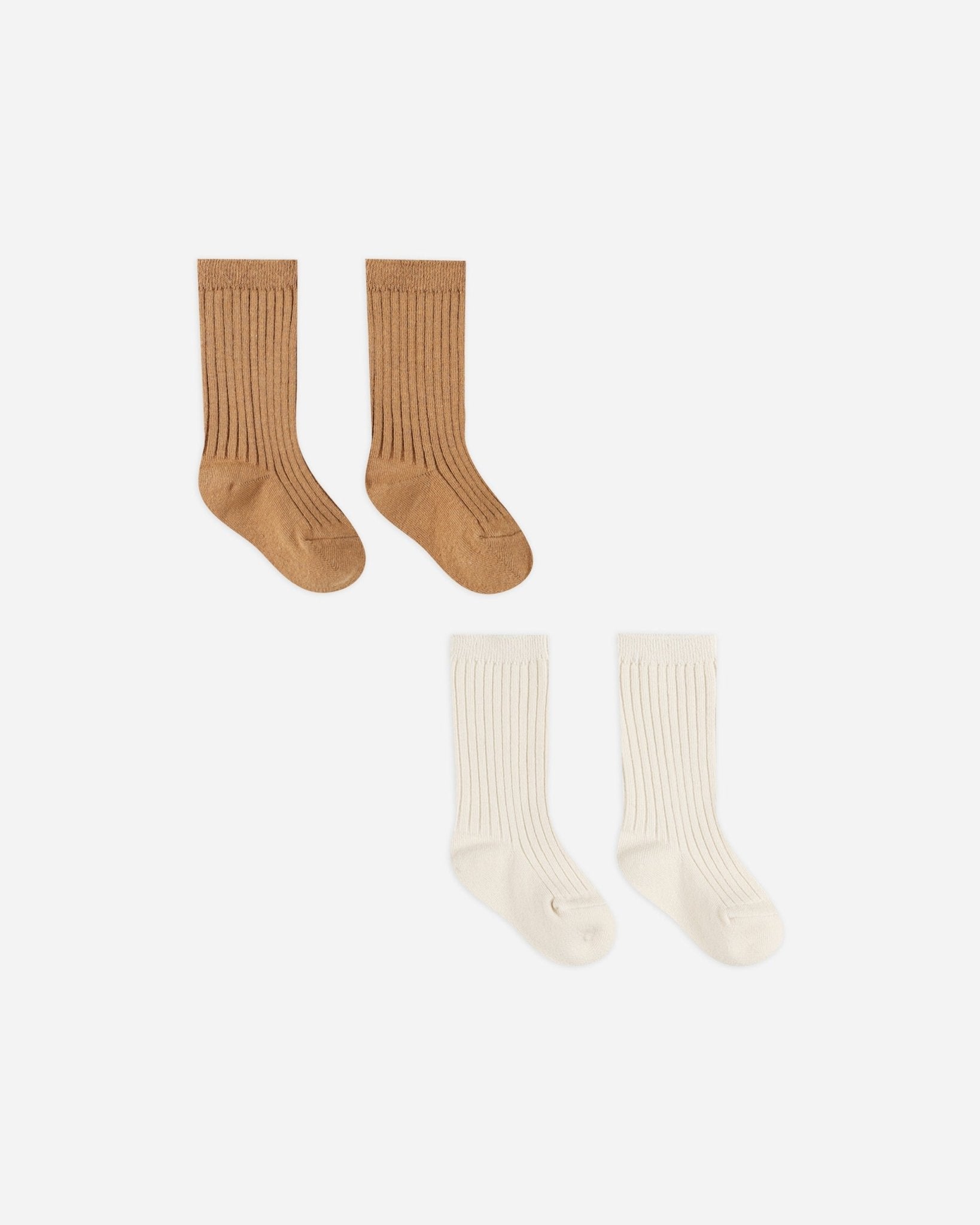 Socks Set || Natural, Golden - Rylee + Cru Canada