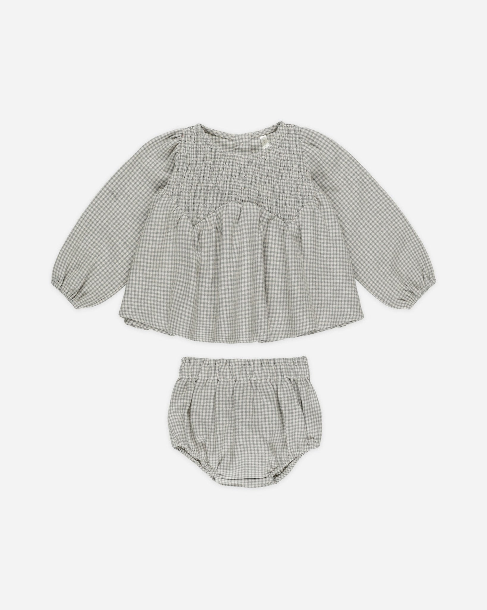 Sophia Top + Bloomer Set || Forest Gingham* - Rylee + Cru Canada