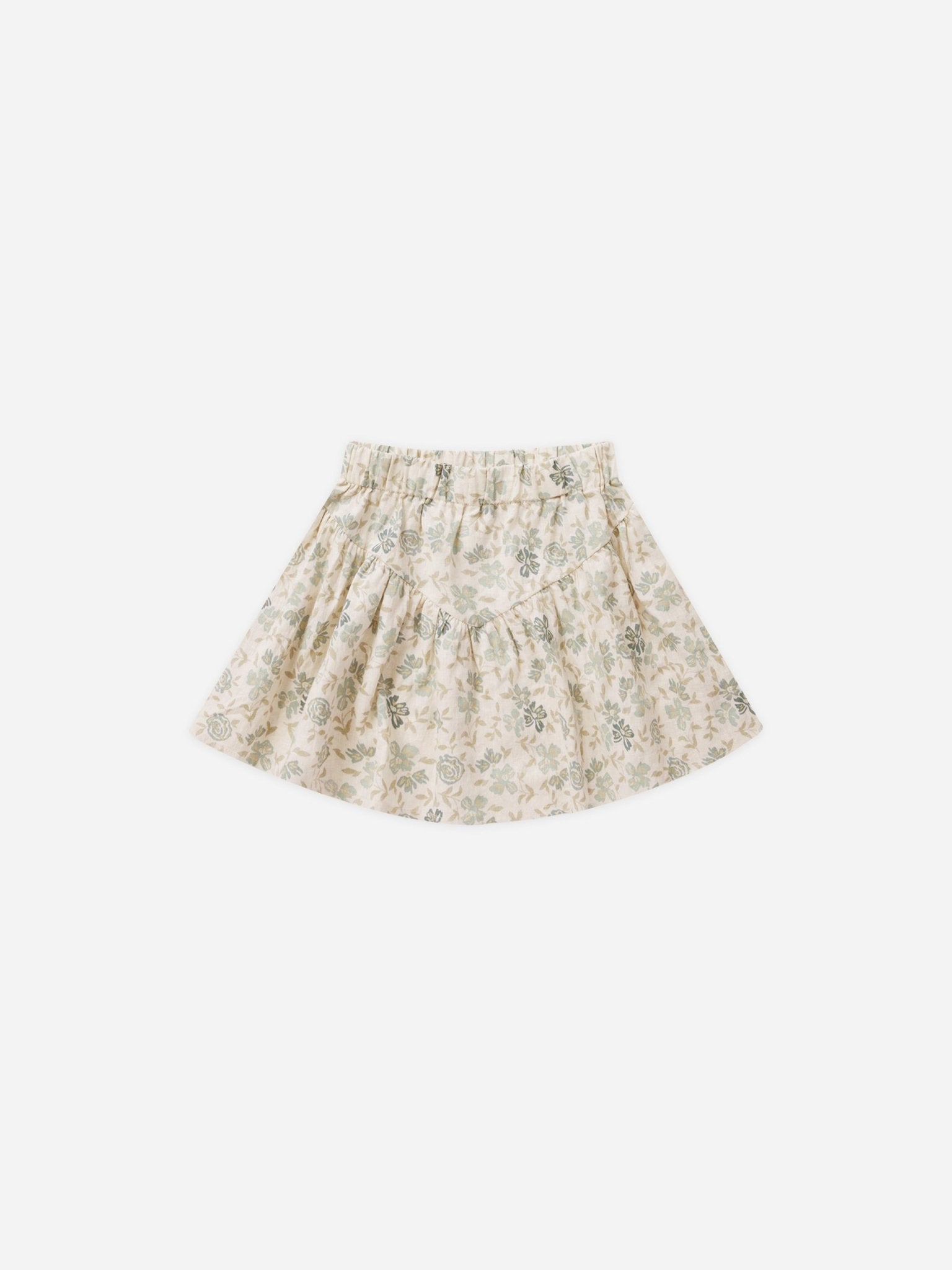 Sparrow Skirt || Blue Floral - Rylee + Cru Canada