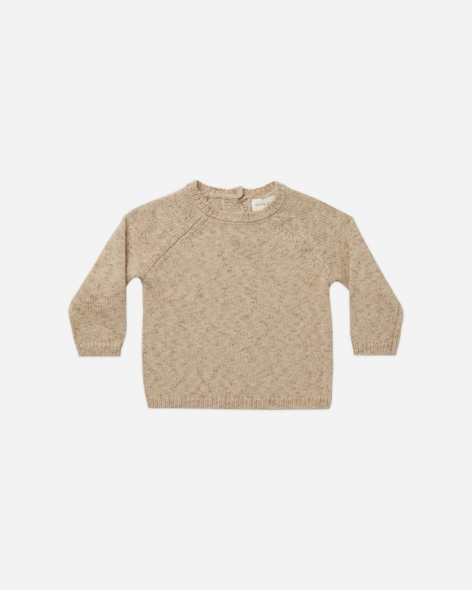 Speckled Knit Sweater || Latte - Rylee + Cru Canada