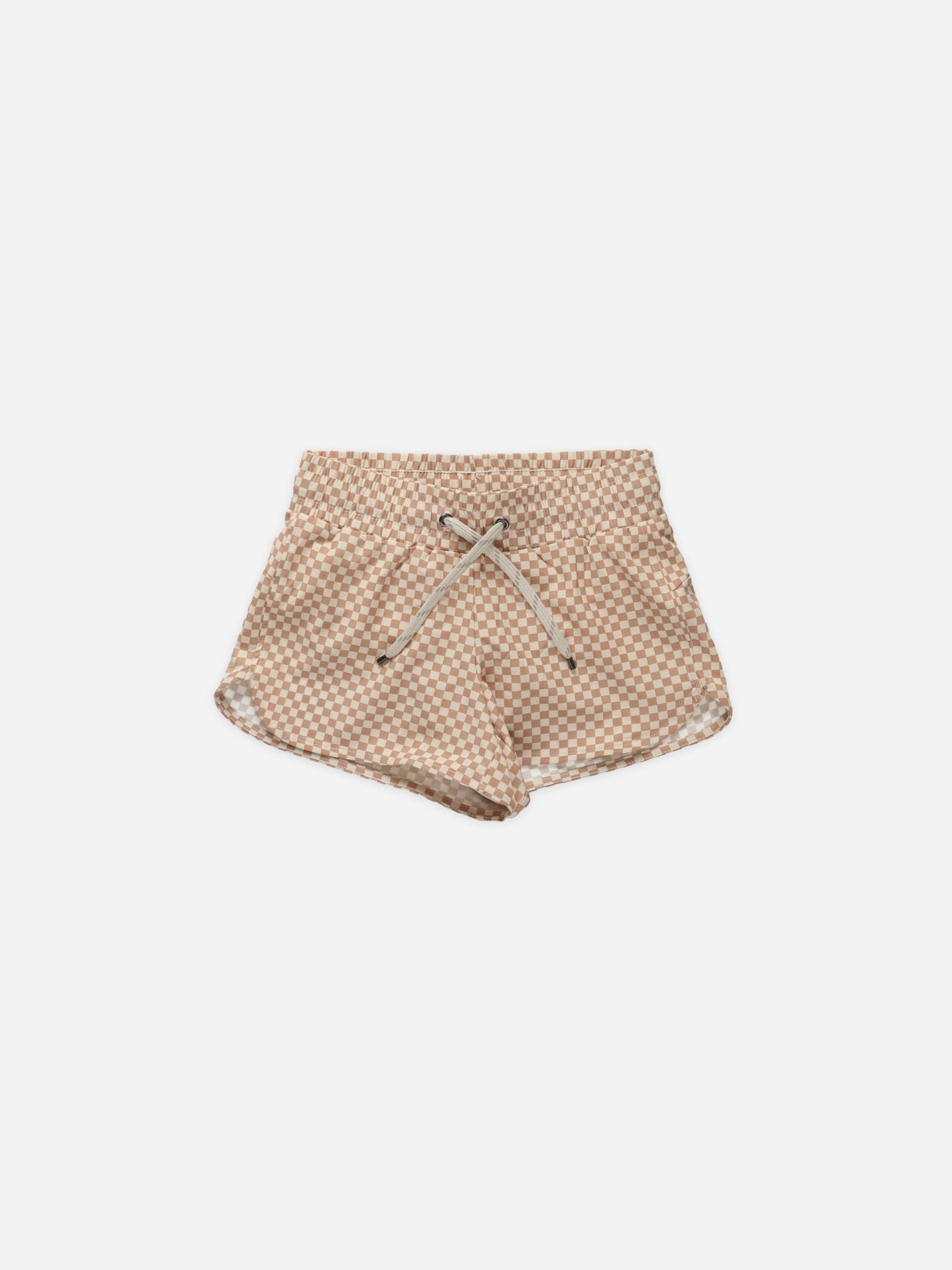 Speed Short || Clay Micro Check - Rylee + Cru Canada