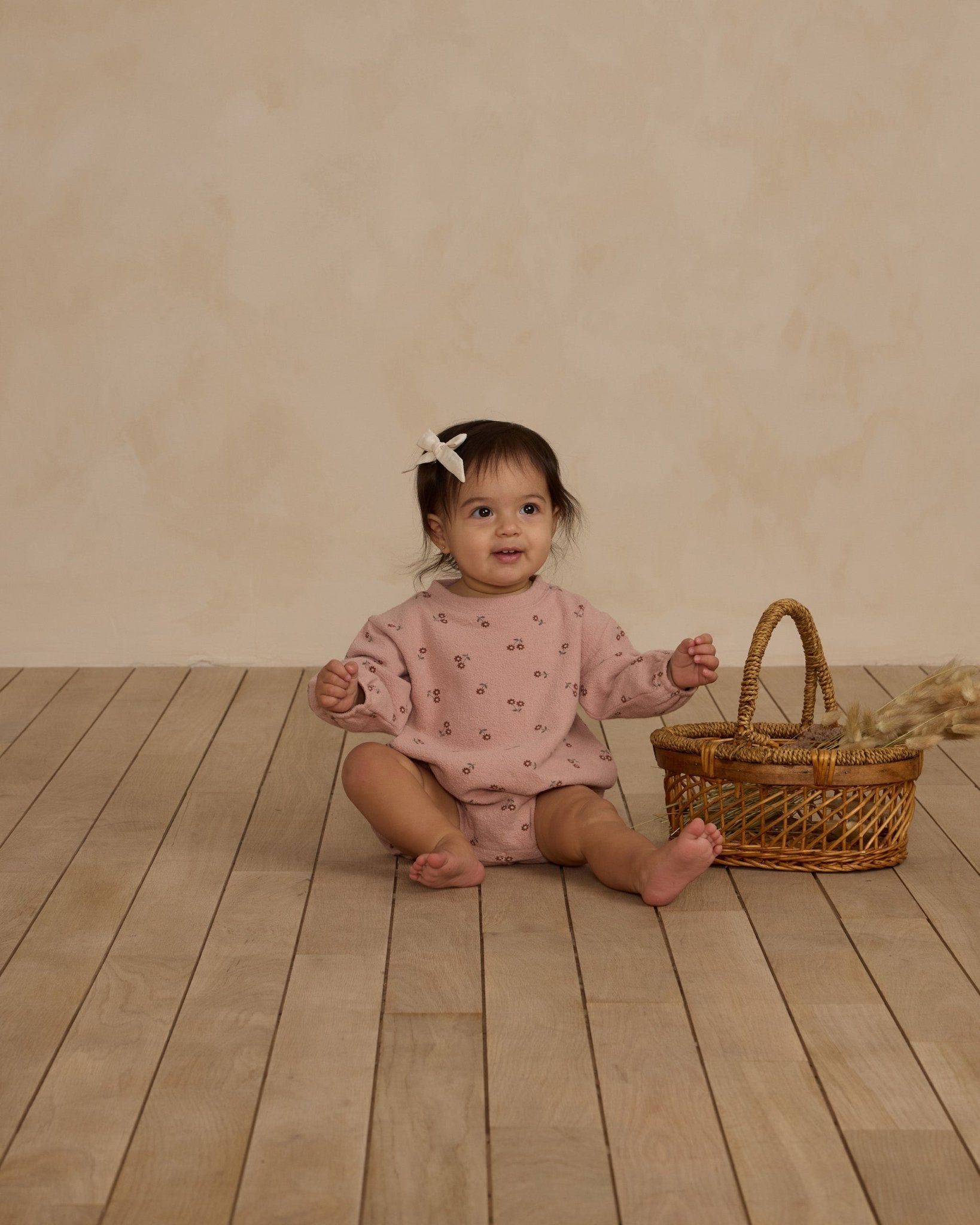 Spongey Knit Romper || Blossom - Rylee + Cru Canada