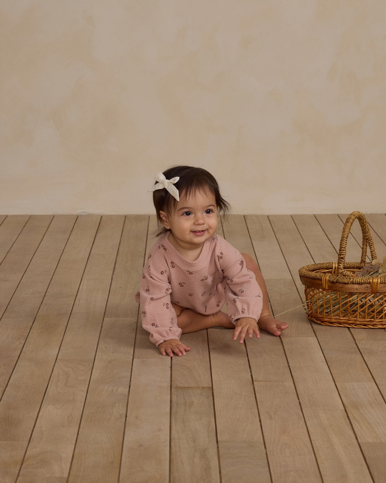 Spongey Knit Romper || Blossom - Rylee + Cru Canada