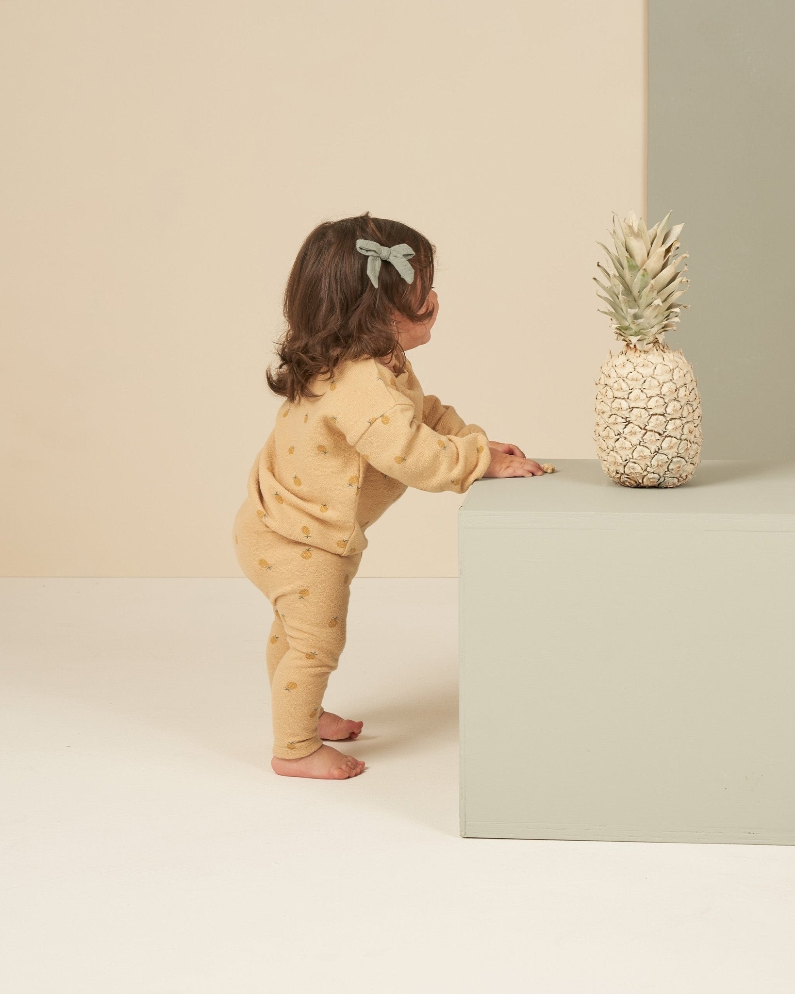 Spongy Knit Set || Pineapple - Rylee + Cru Canada