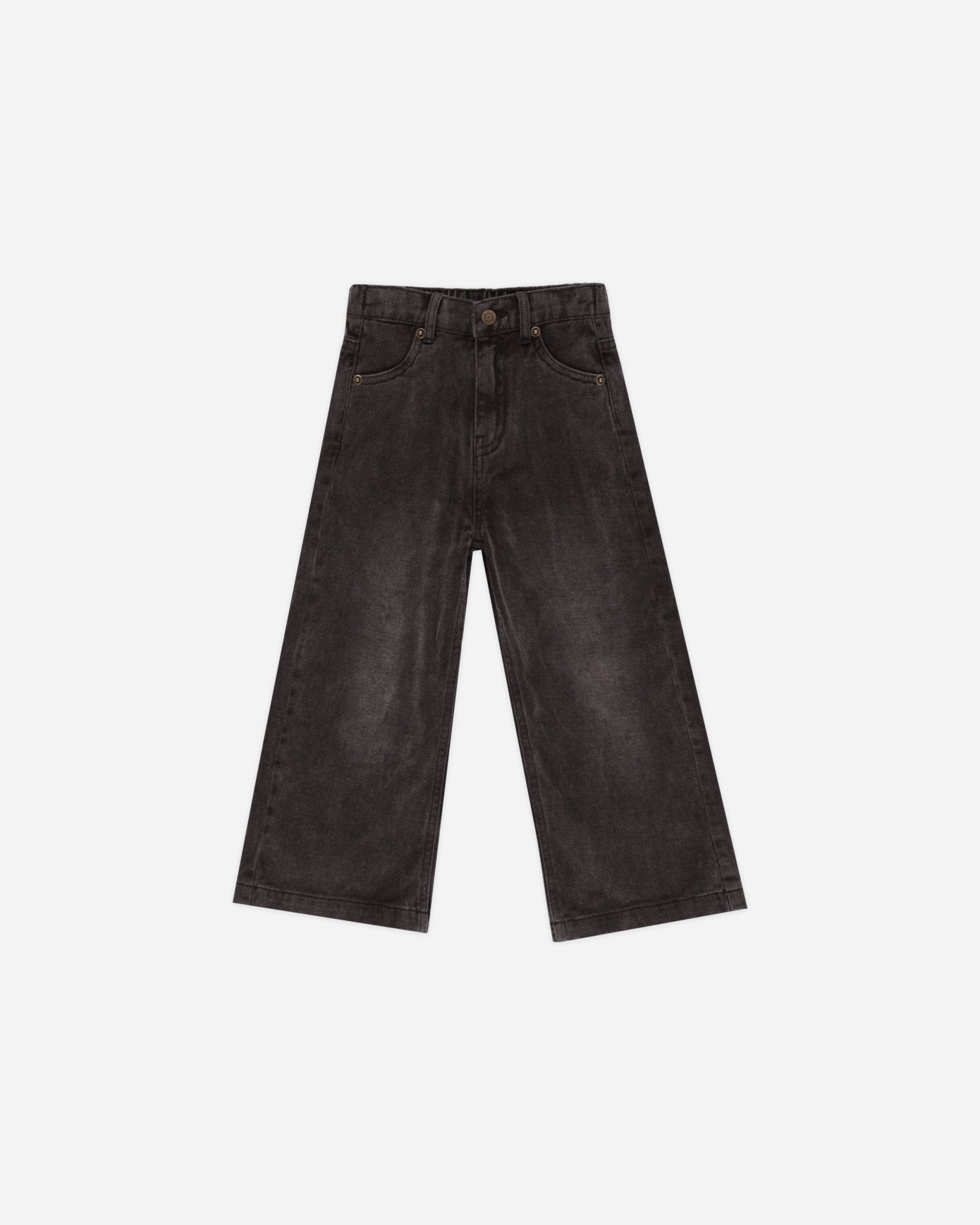 STRAIGHT LEG PANT || WASHED BLACK* - Rylee + Cru Canada