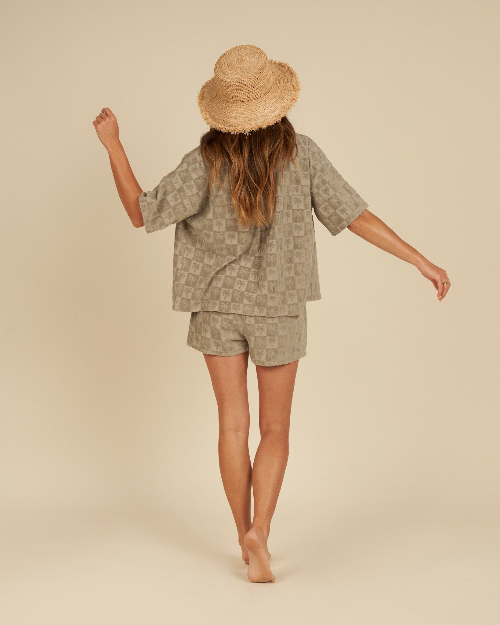 Straw Bucket Hat | Straw - Rylee + Cru Canada