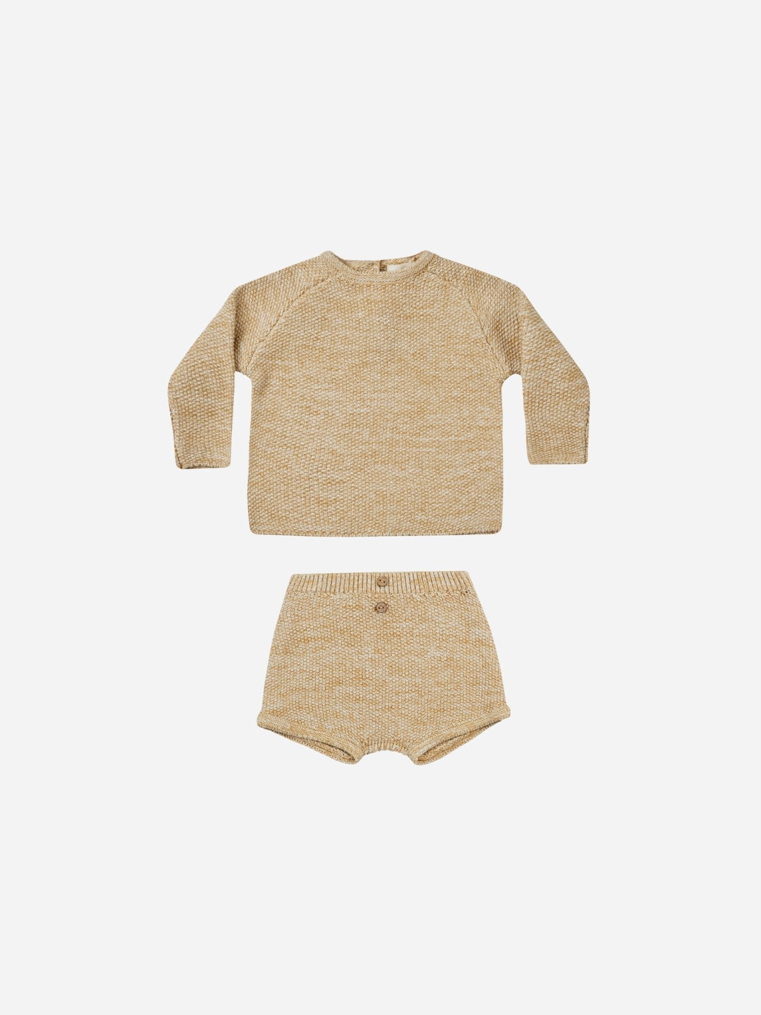 Summer Knit Set || Heathered Honey - Rylee + Cru Canada