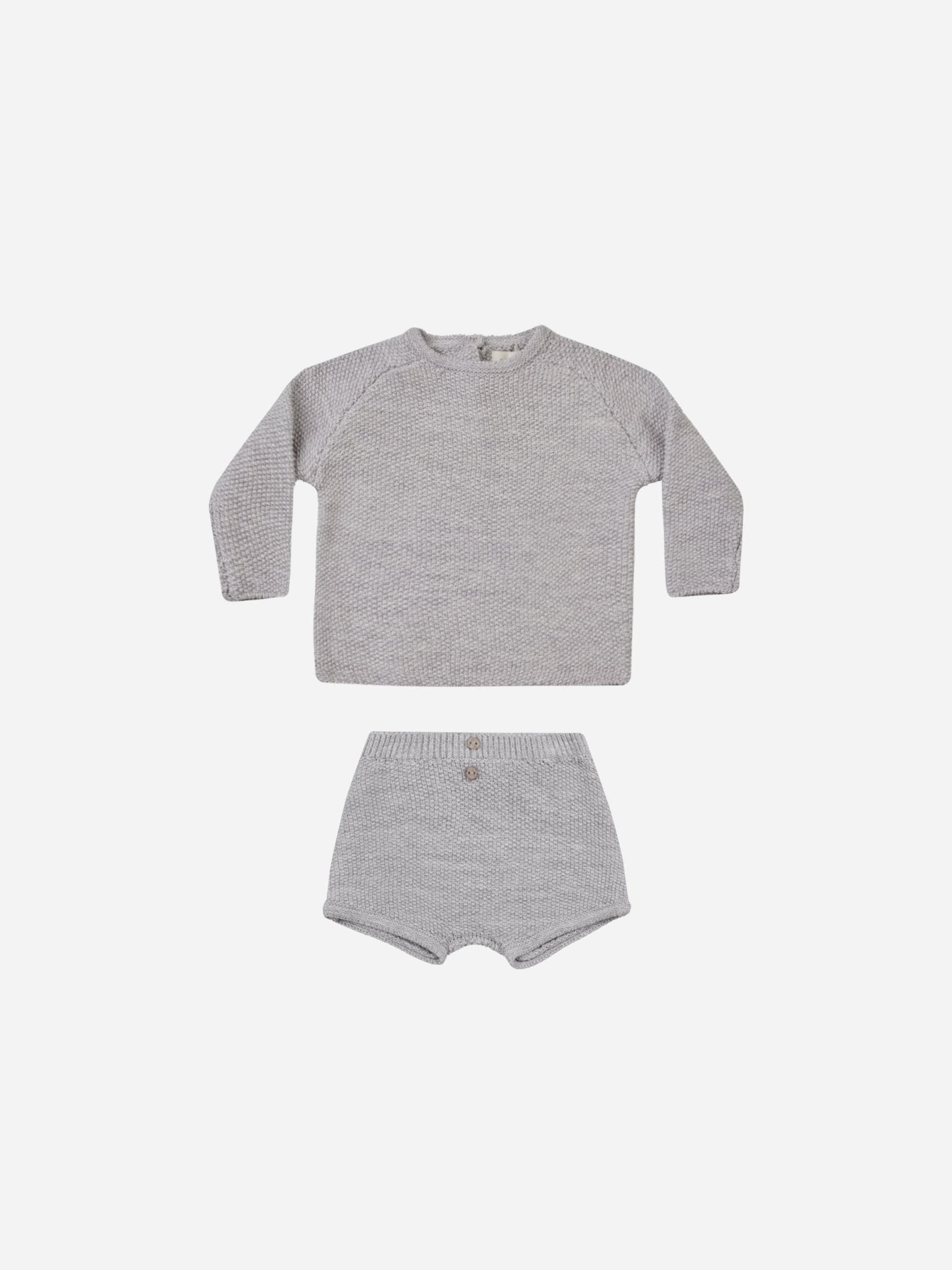 Summer Knit Set || Heathered Periwinkle - Rylee + Cru Canada