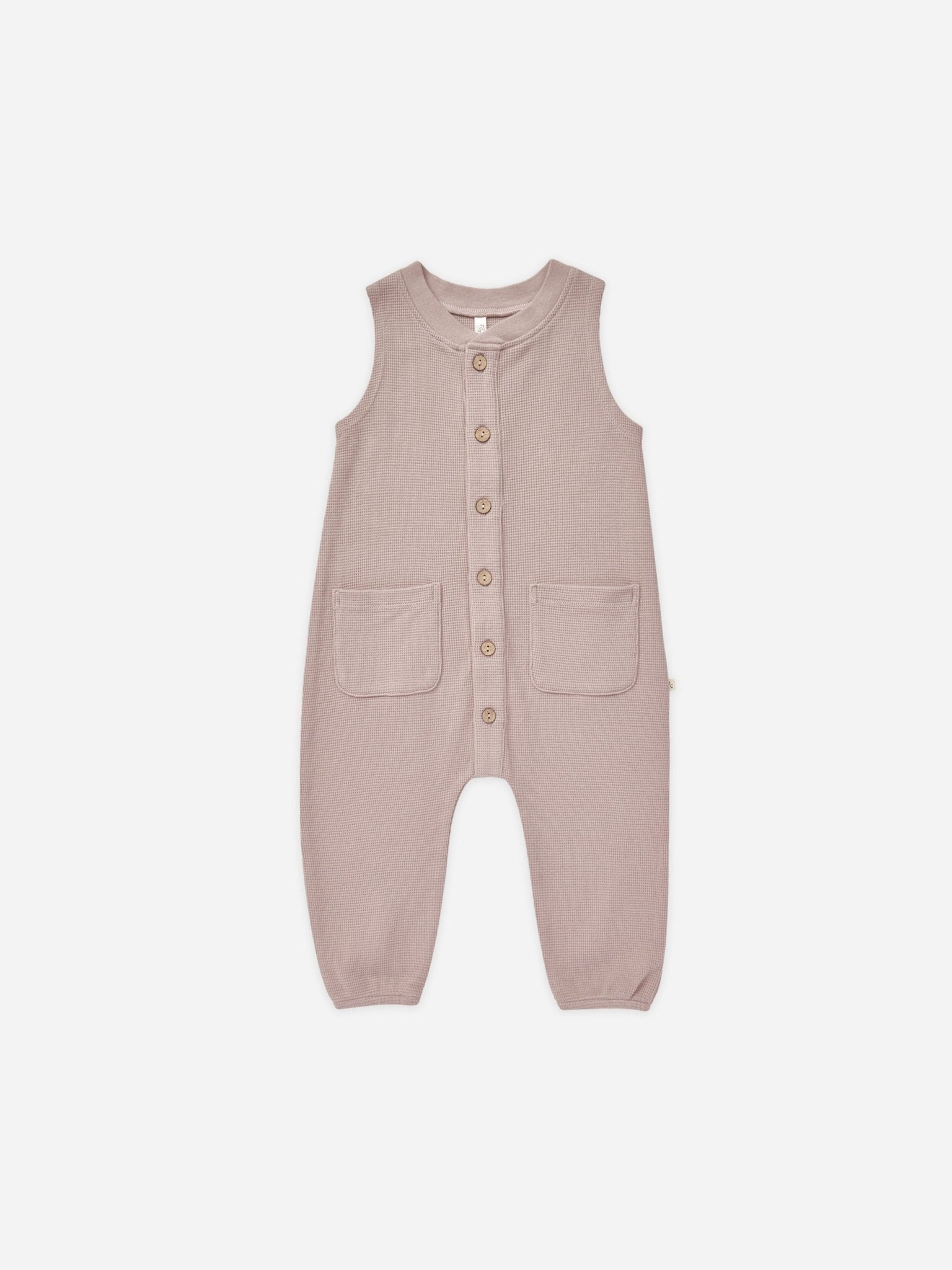 Summer Waffle Jumpsuit || Mauve - Rylee + Cru Canada