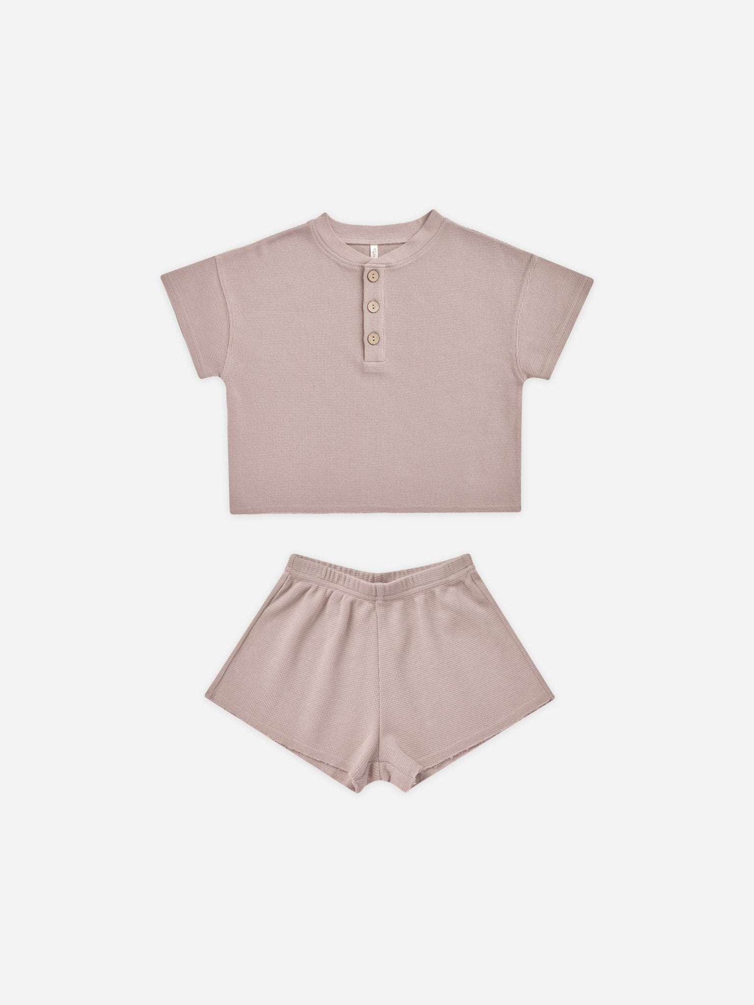 Summer Waffle Set || Mauve - Rylee + Cru Canada