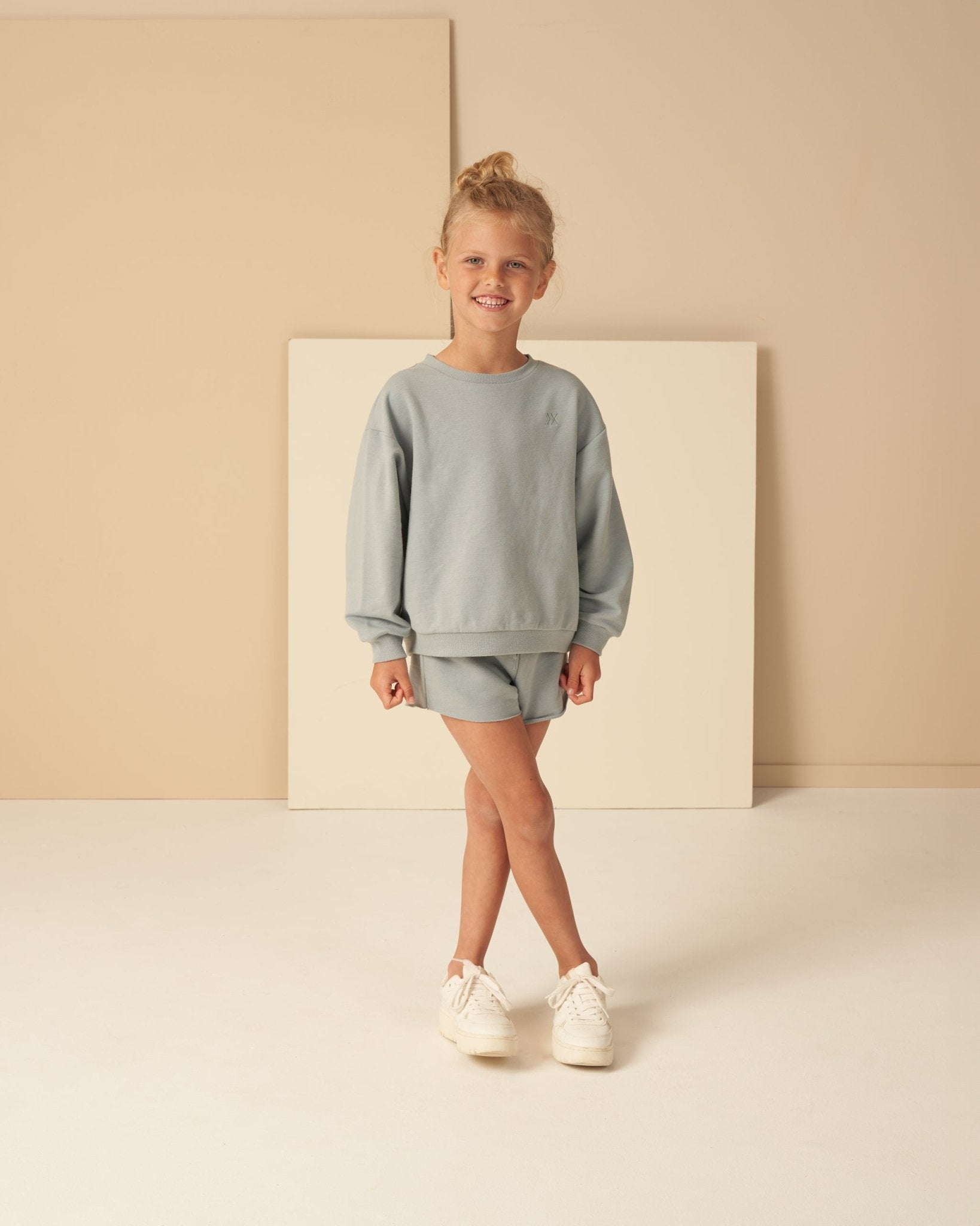 Sweat Short || Blue - Rylee + Cru Canada