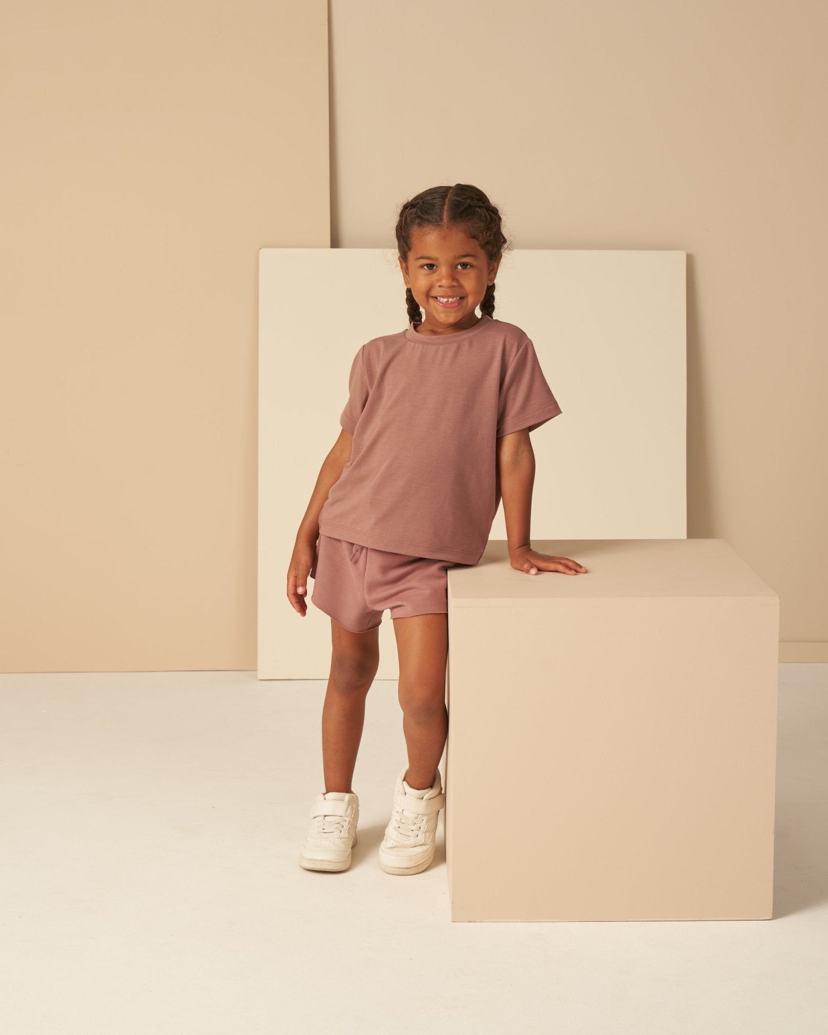 Sweat Short || Mulberry - Rylee + Cru Canada