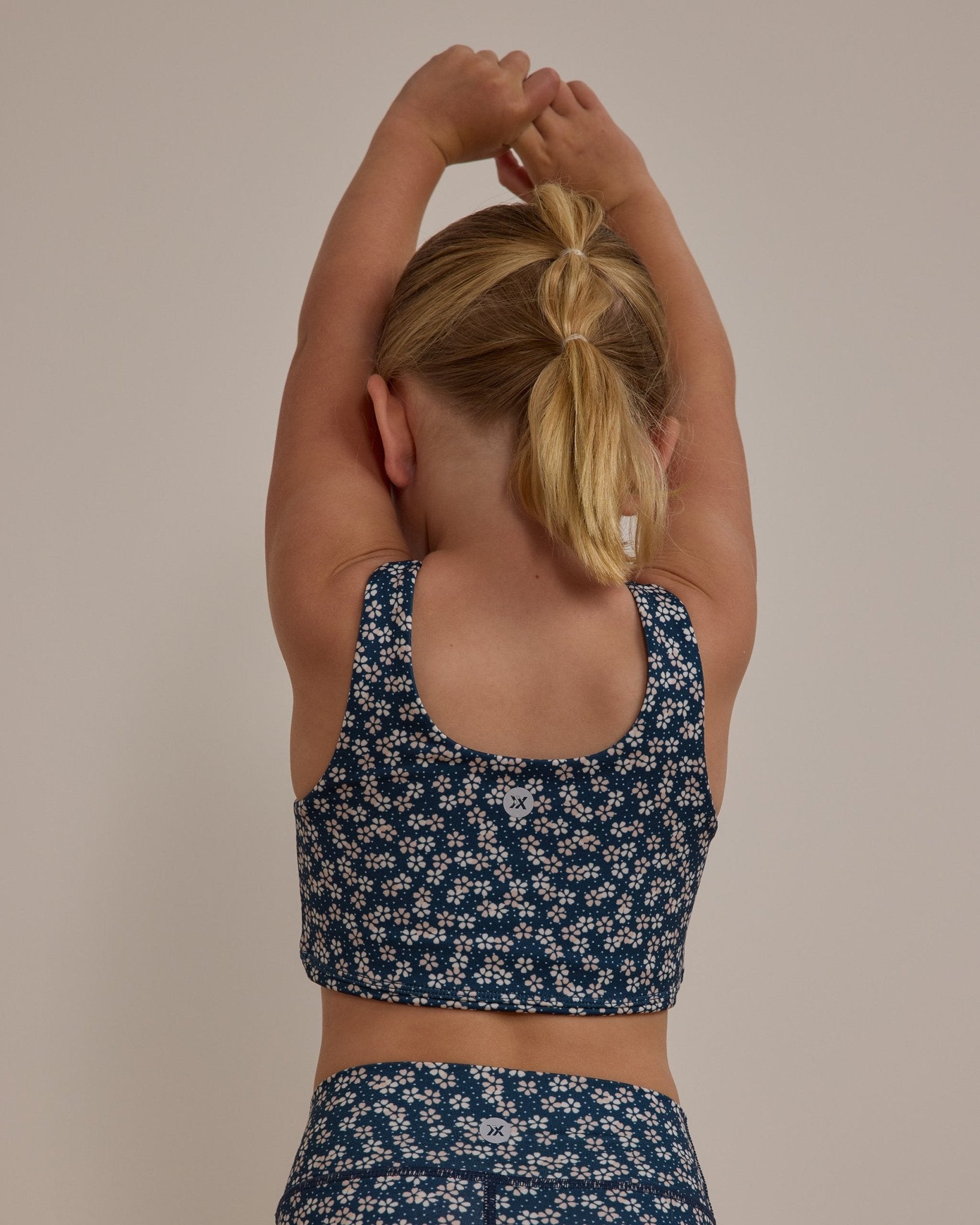 Swift Sports Bra | Blue Floral - Rylee + Cru Canada