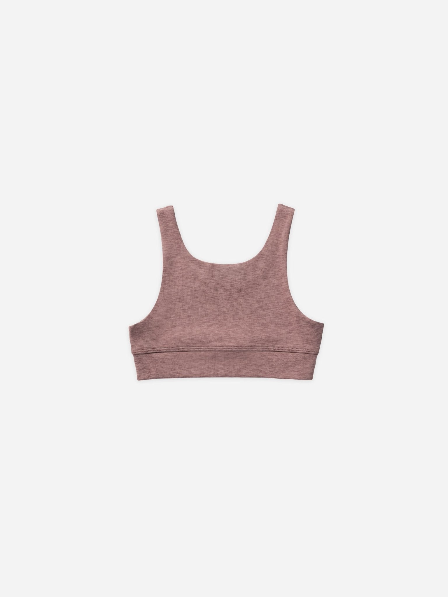 Swift Sports Bra || Heathered Mulberry - Rylee + Cru Canada