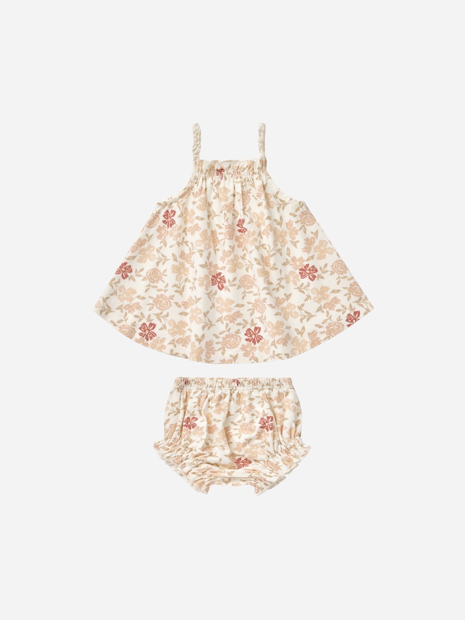 Swing Top + Bloomer Set || Pink Floral - Rylee + Cru Canada