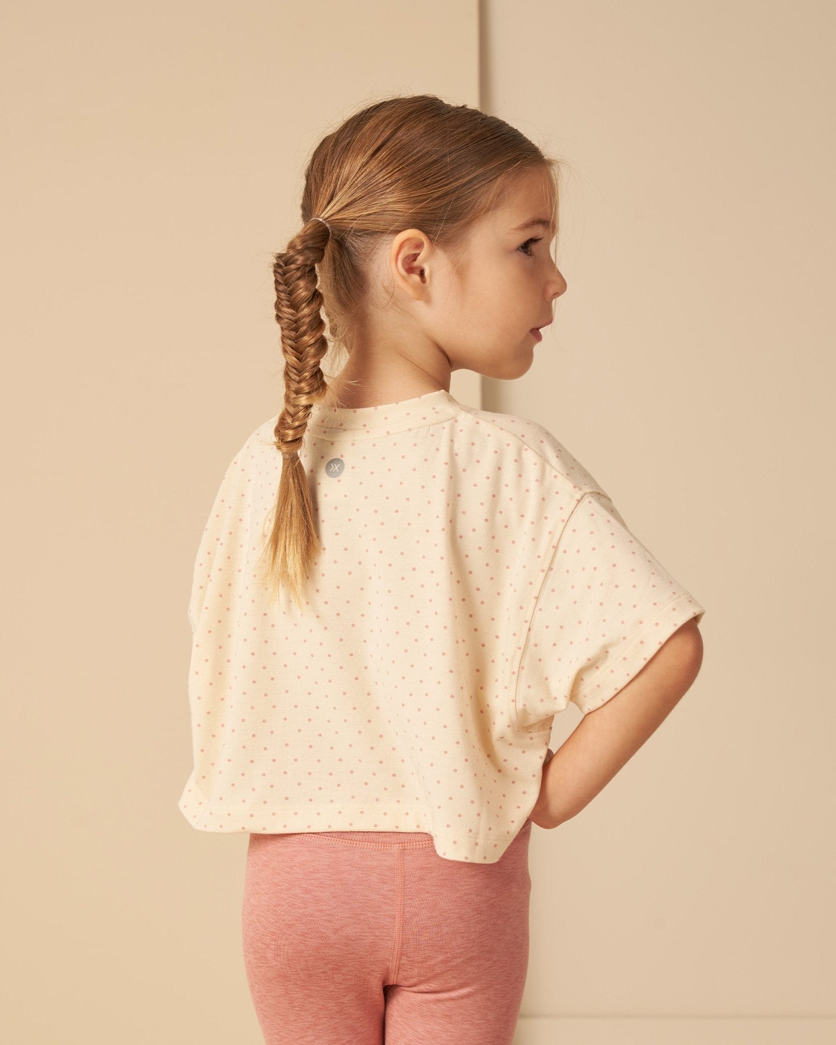 Tech Crop Tee || Polka Dot - Rylee + Cru Canada