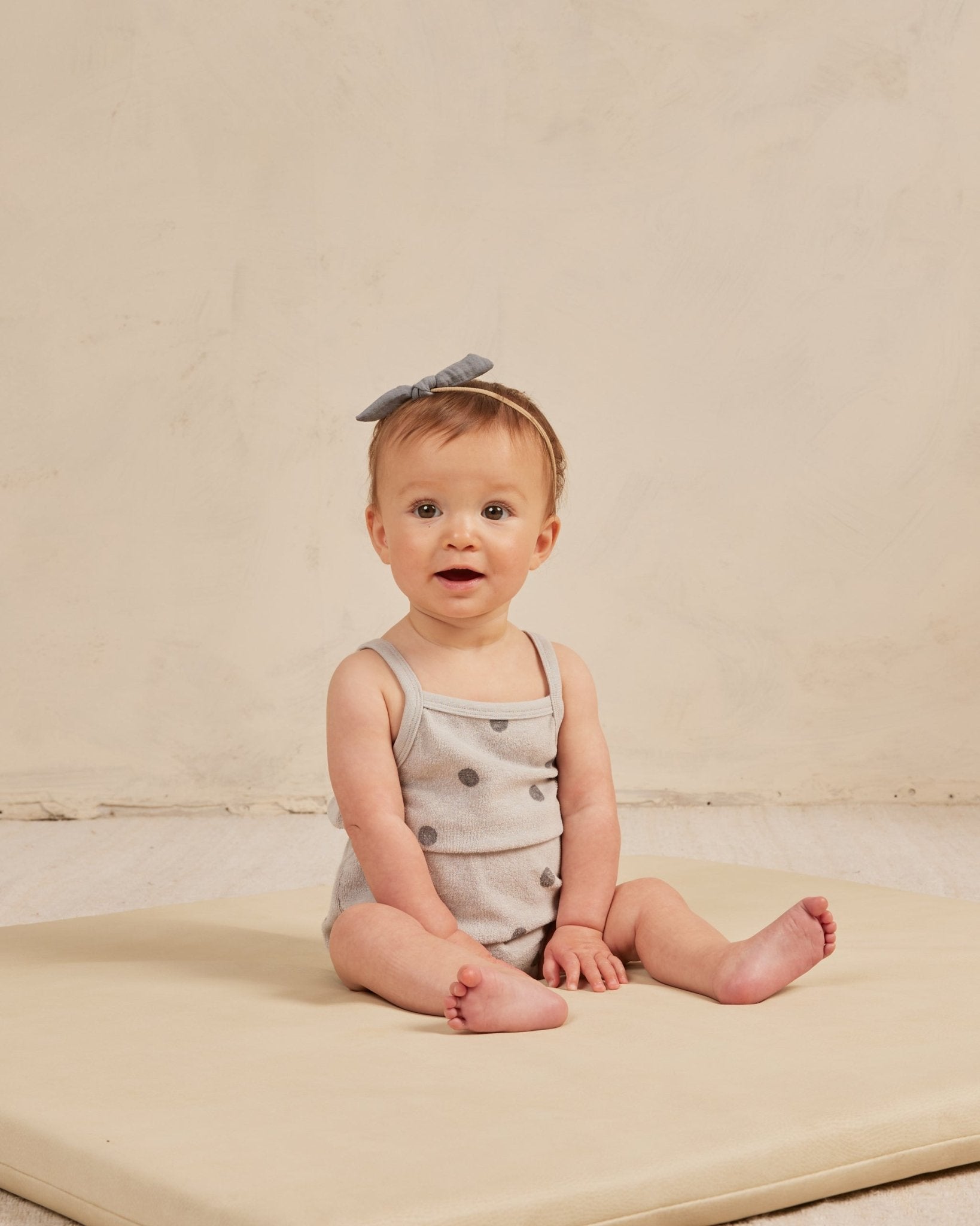 Terry Cinch Romper || Polka Dot - Rylee + Cru Canada