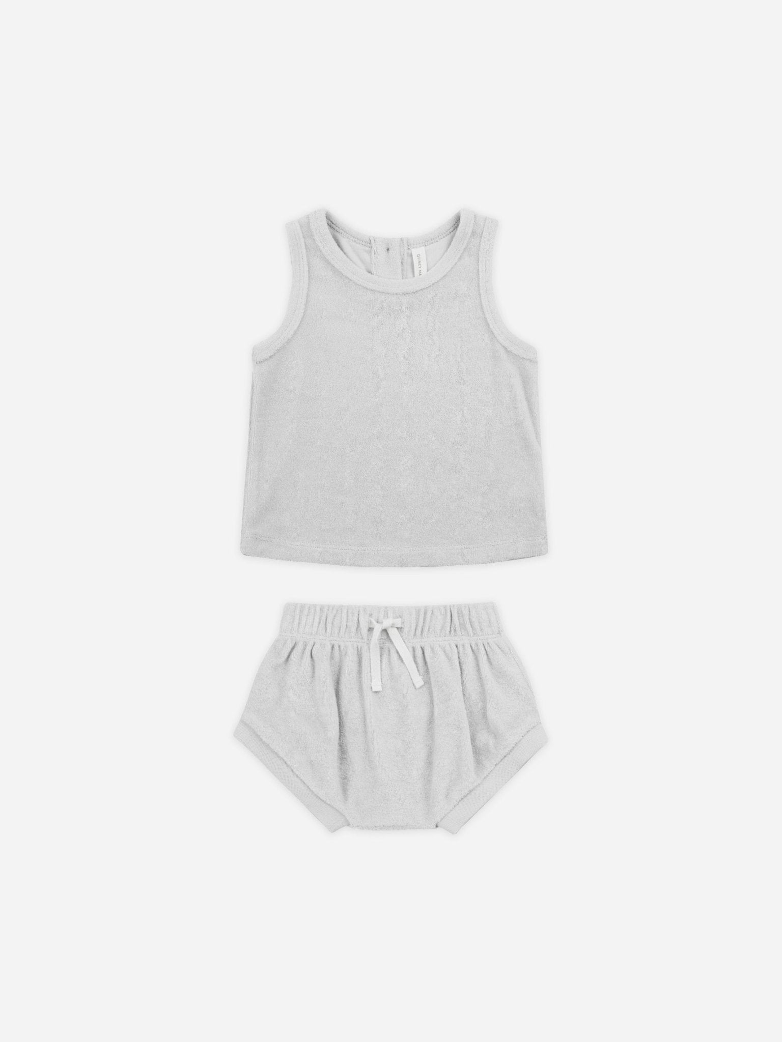 Terry Tank + Short Set || Cloud - Rylee + Cru Canada