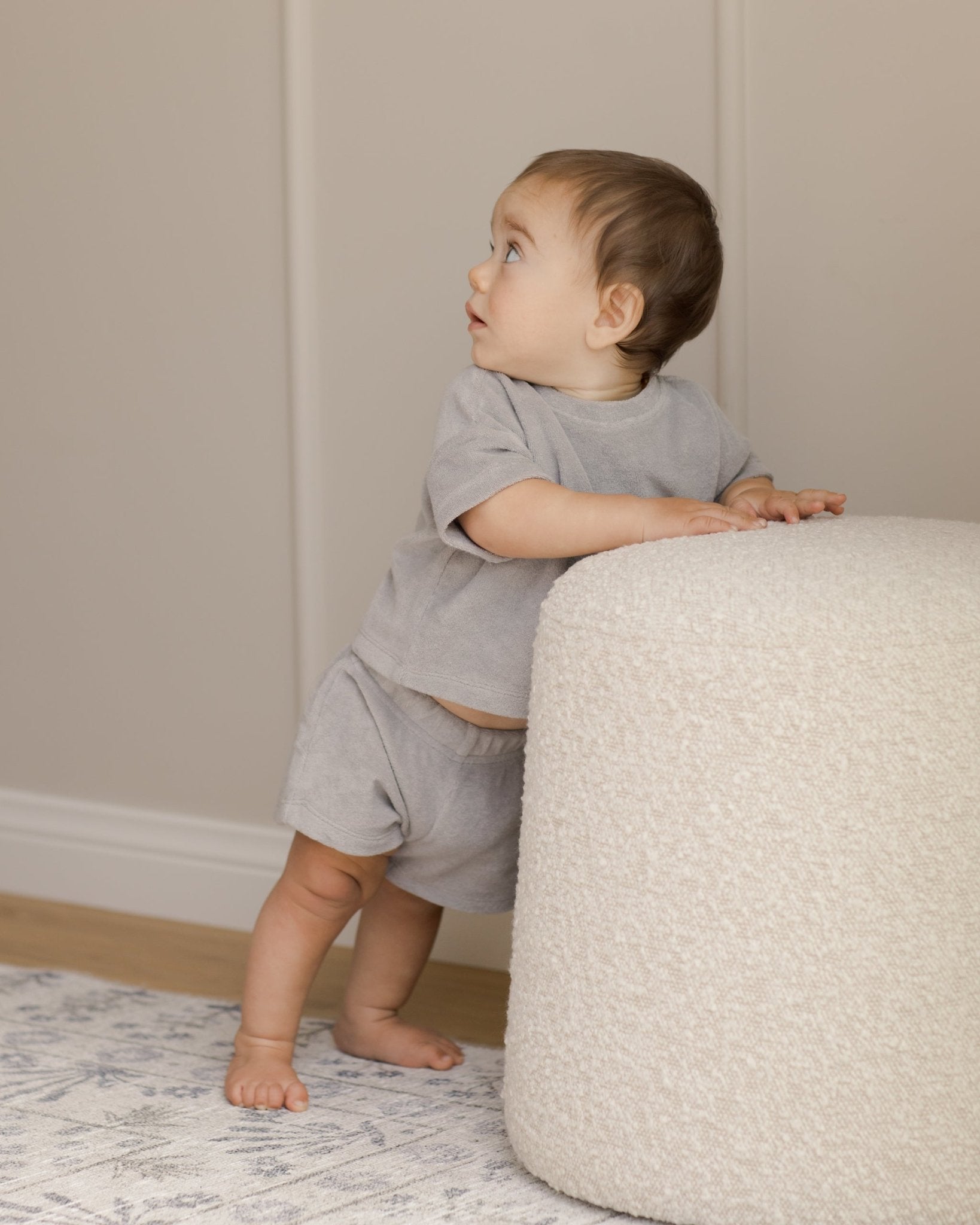 Terry Tee + Shorts Set || Periwinkle - Rylee + Cru Canada