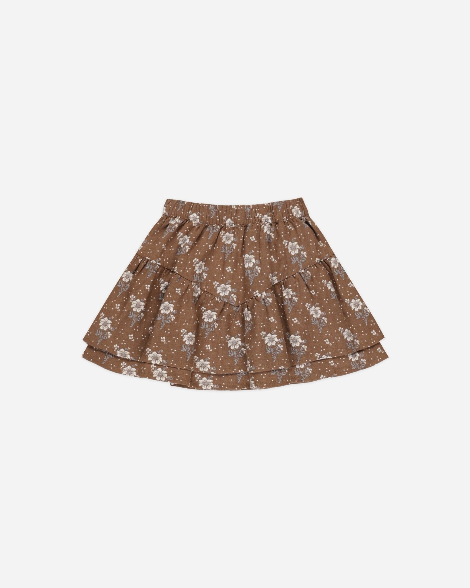 Tiered Mini Skirt || Autumn Rose - Rylee + Cru Canada