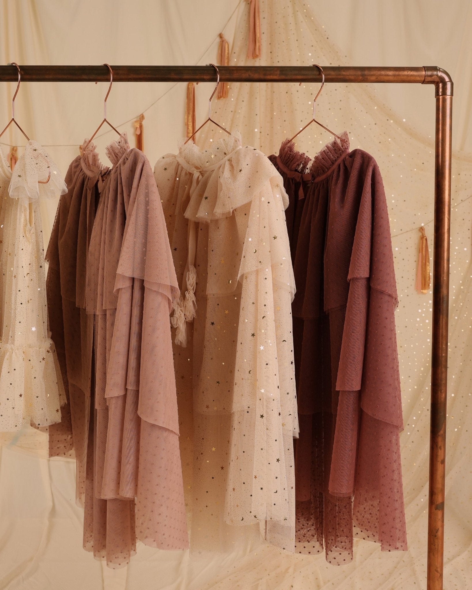 Tulle Cape || Dusty Rose - Rylee + Cru Canada