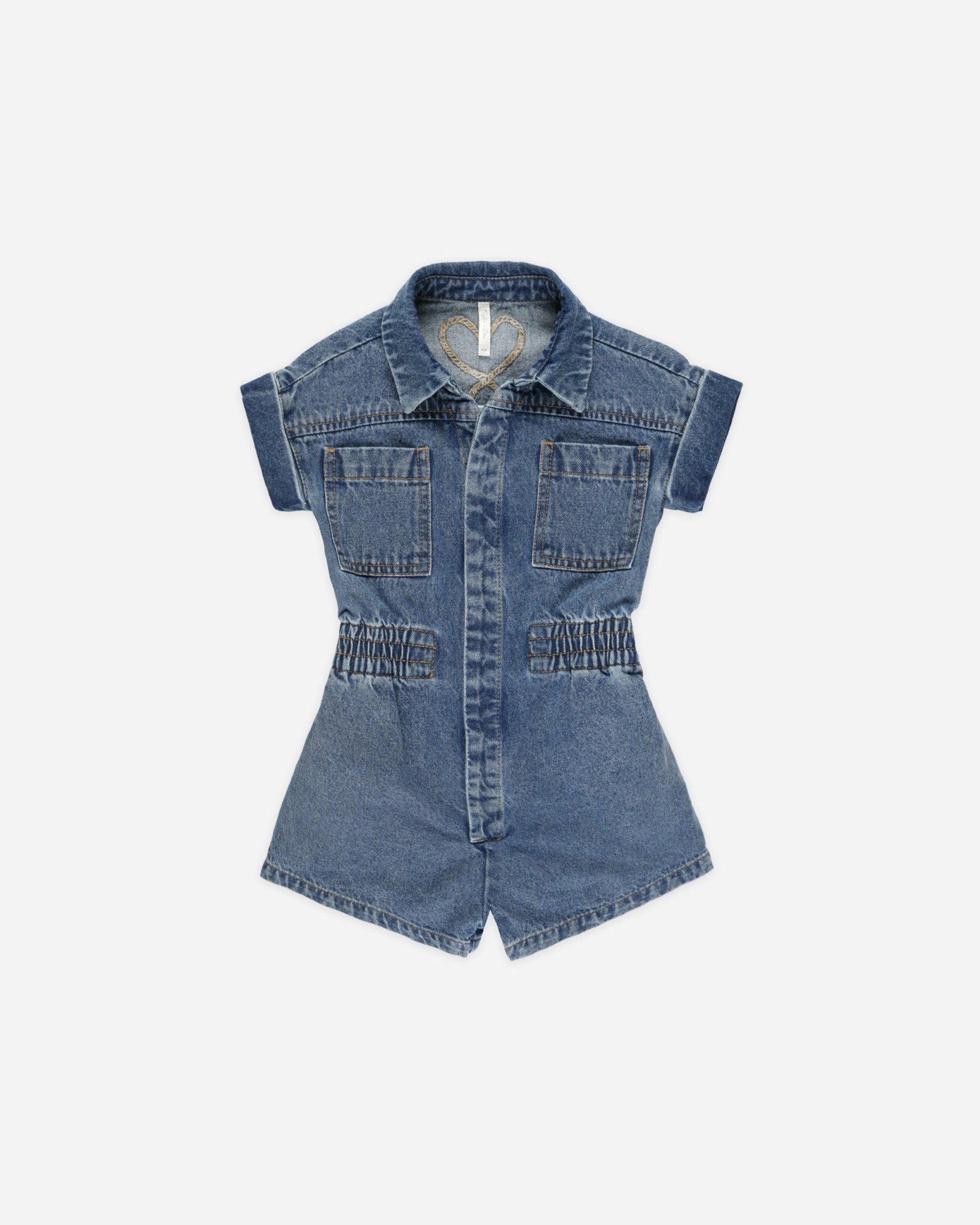 Utility Romper || Indigo - Rylee + Cru Canada