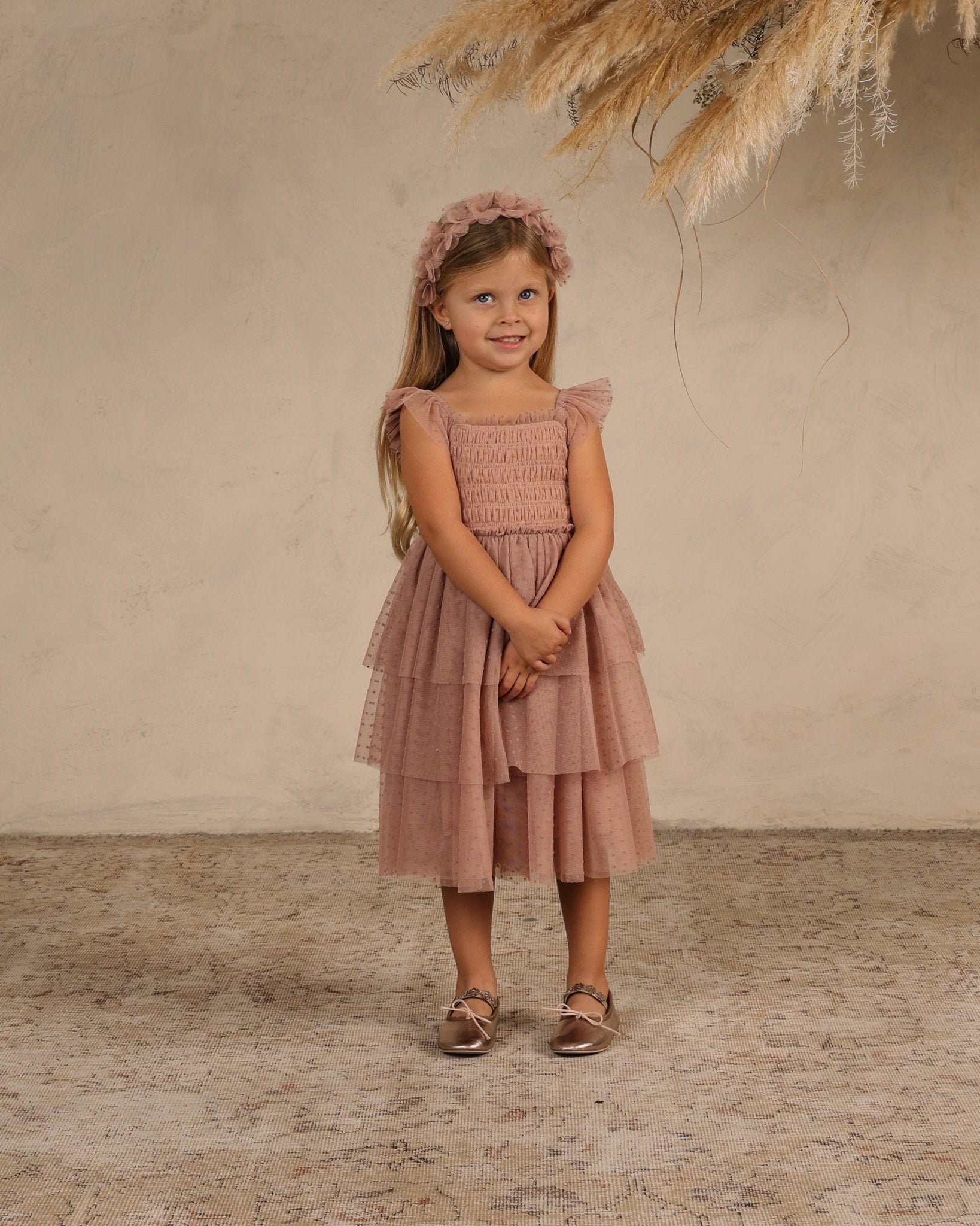 Valentina Dress || Dusty Rose - Rylee + Cru Canada