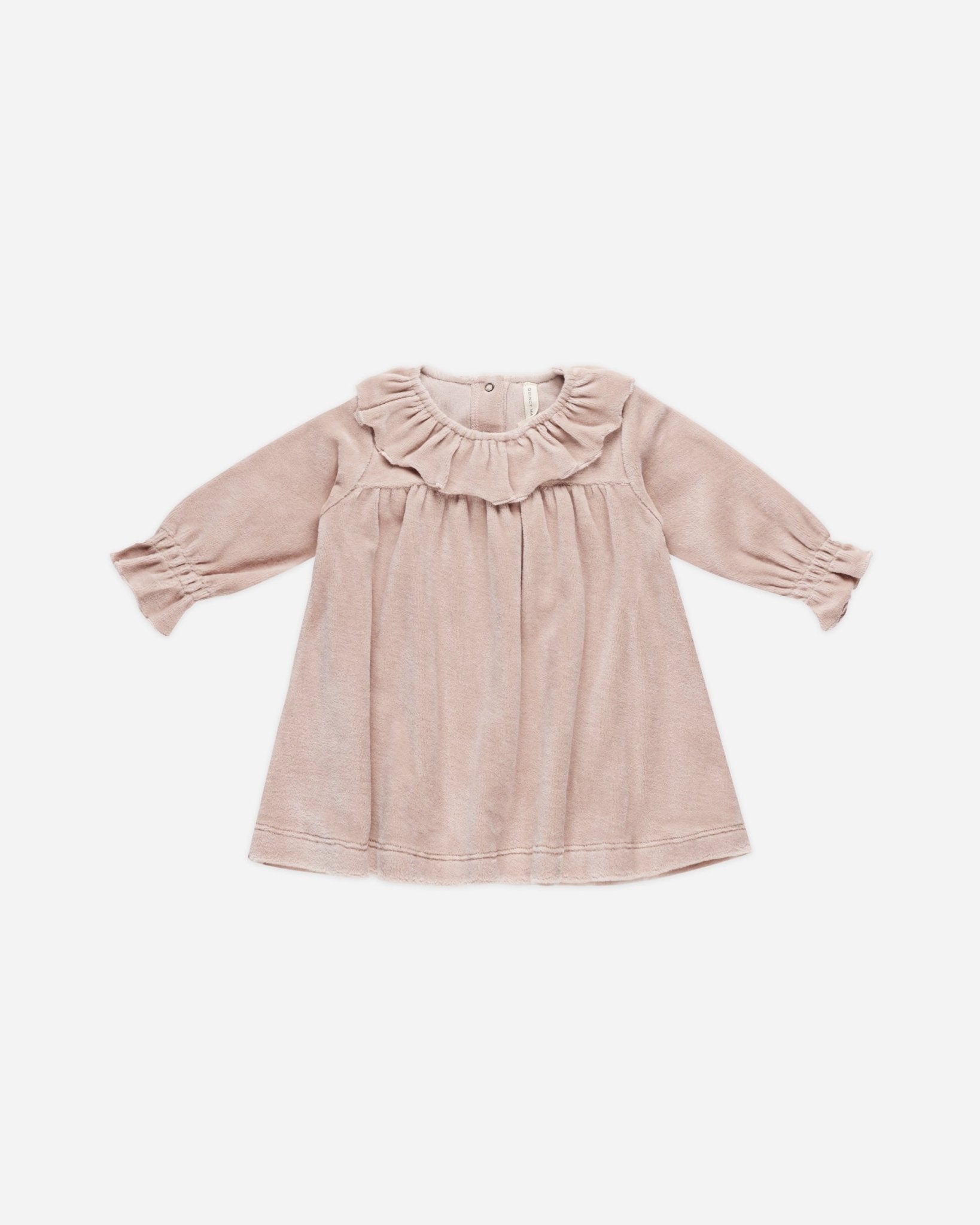 Velour Baby Dress || Blush - Rylee + Cru Canada