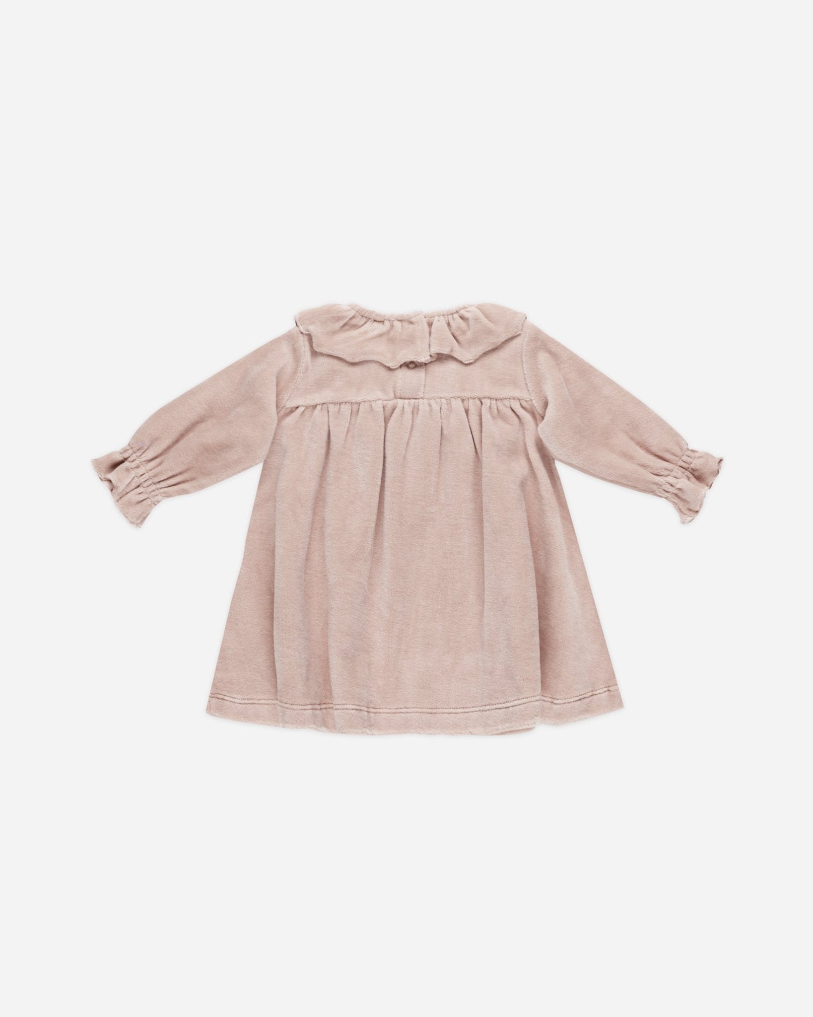 Velour Baby Dress || Blush - Rylee + Cru Canada