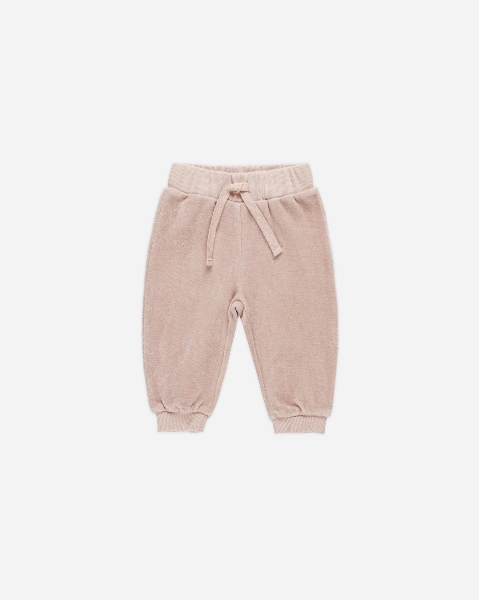 Velour Relaxed Sweatpant || Blush - Rylee + Cru Canada