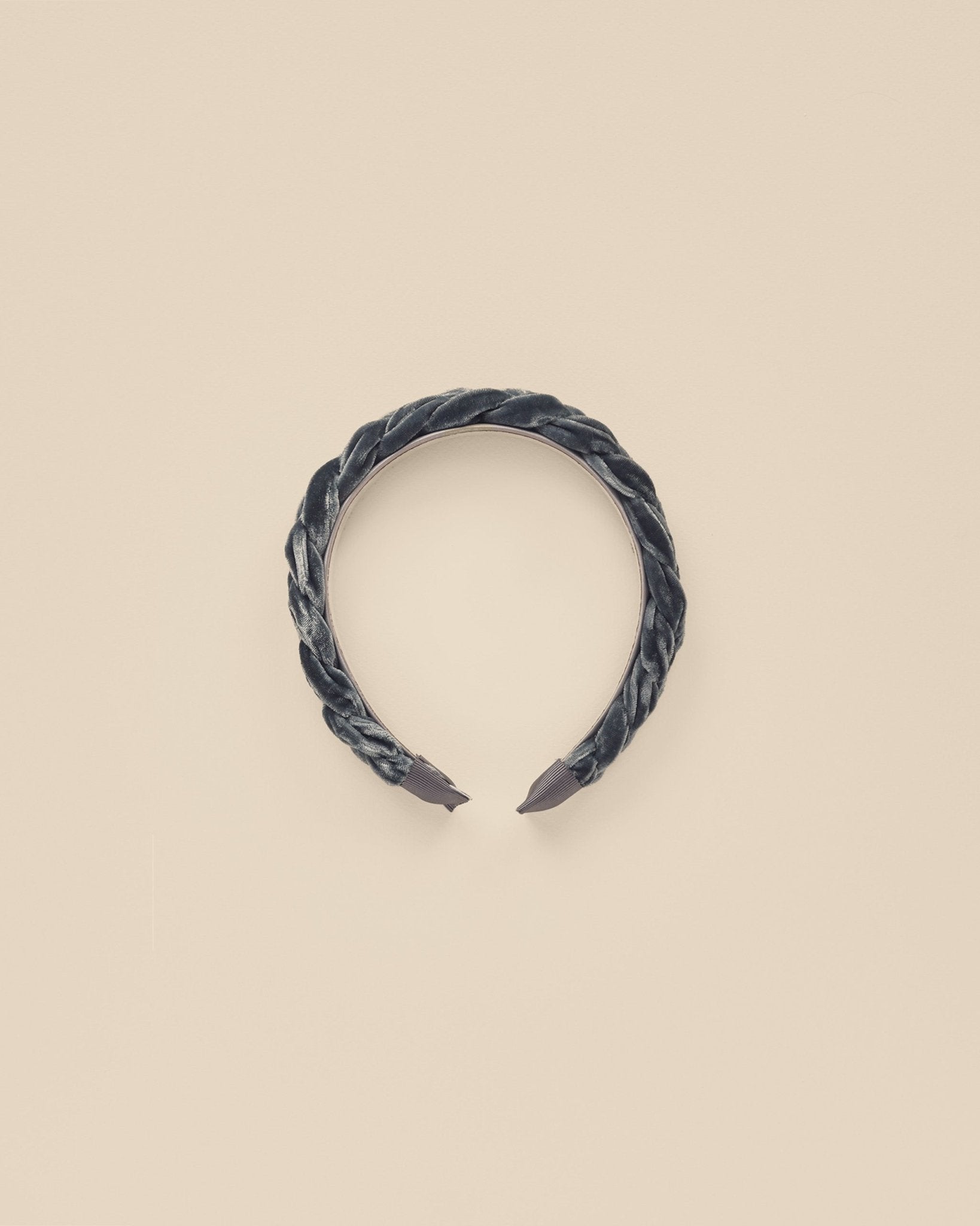 Velvet Braided Headband || Midnight - Rylee + Cru Canada