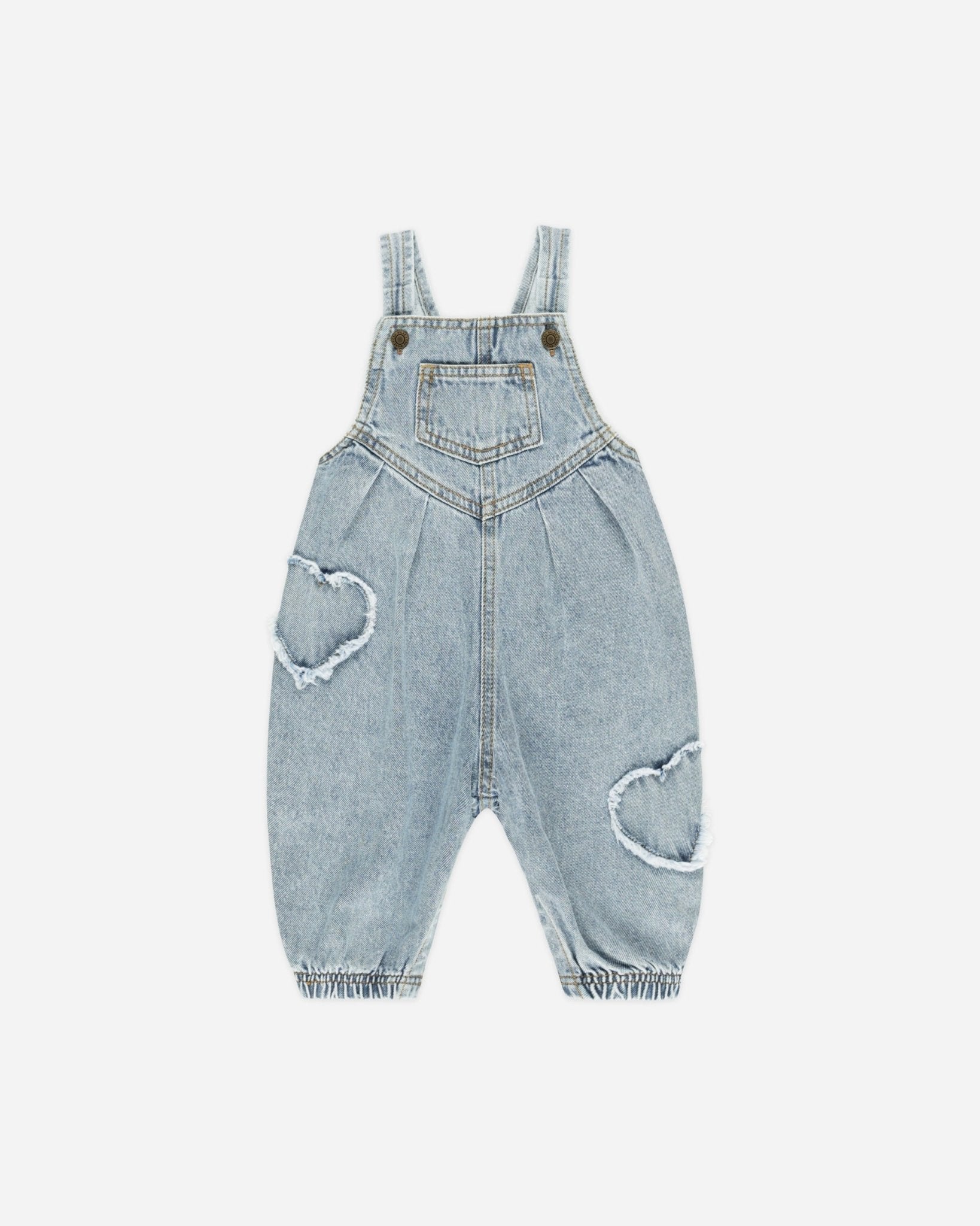 Vintage Overall || Light Washed Denim - Rylee + Cru Canada