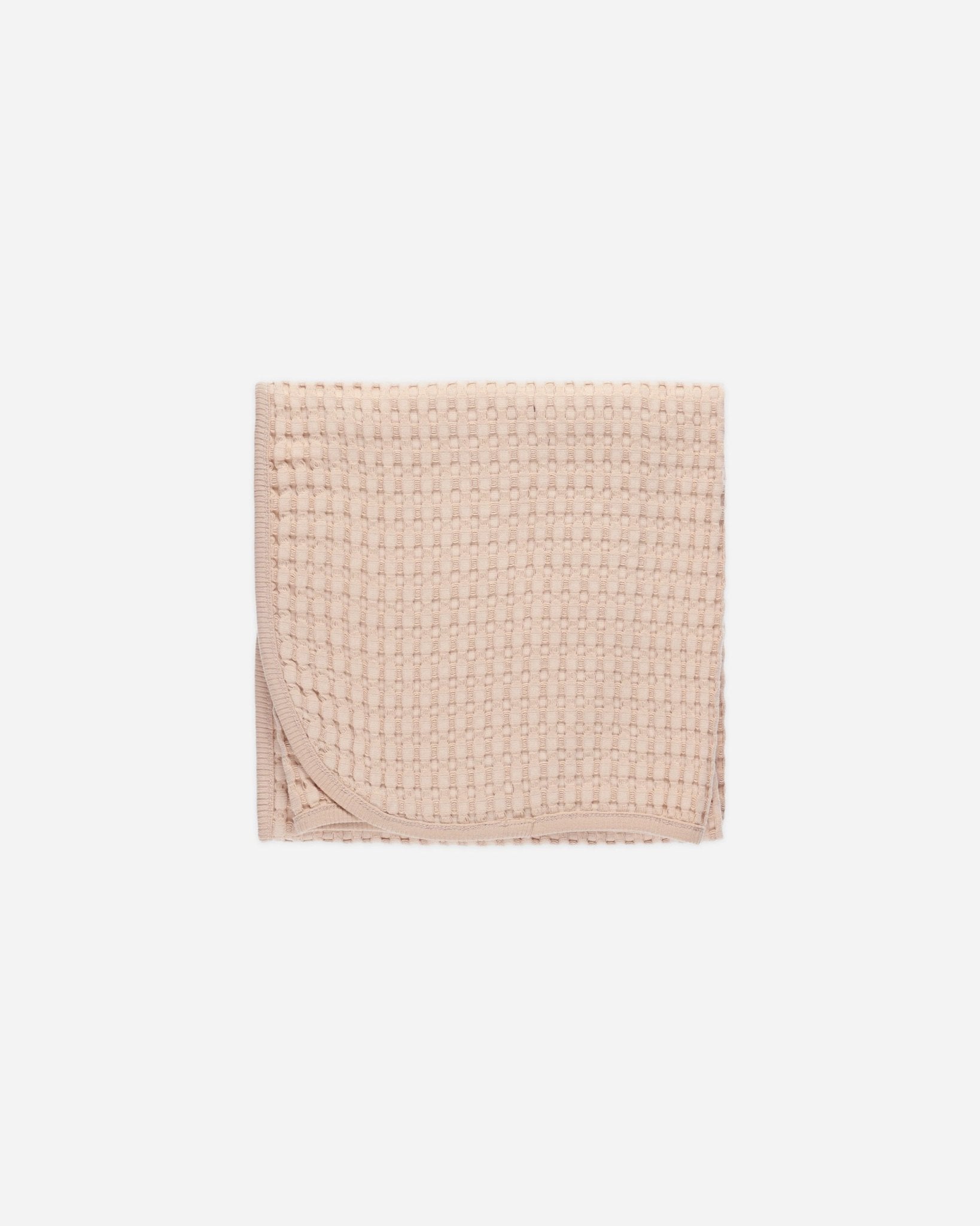 Waffle Baby Blanket || Shell - Rylee + Cru Canada