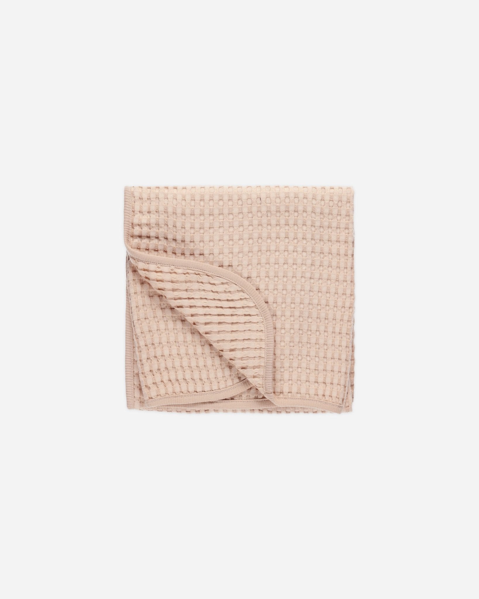 Waffle Baby Blanket || Shell - Rylee + Cru Canada