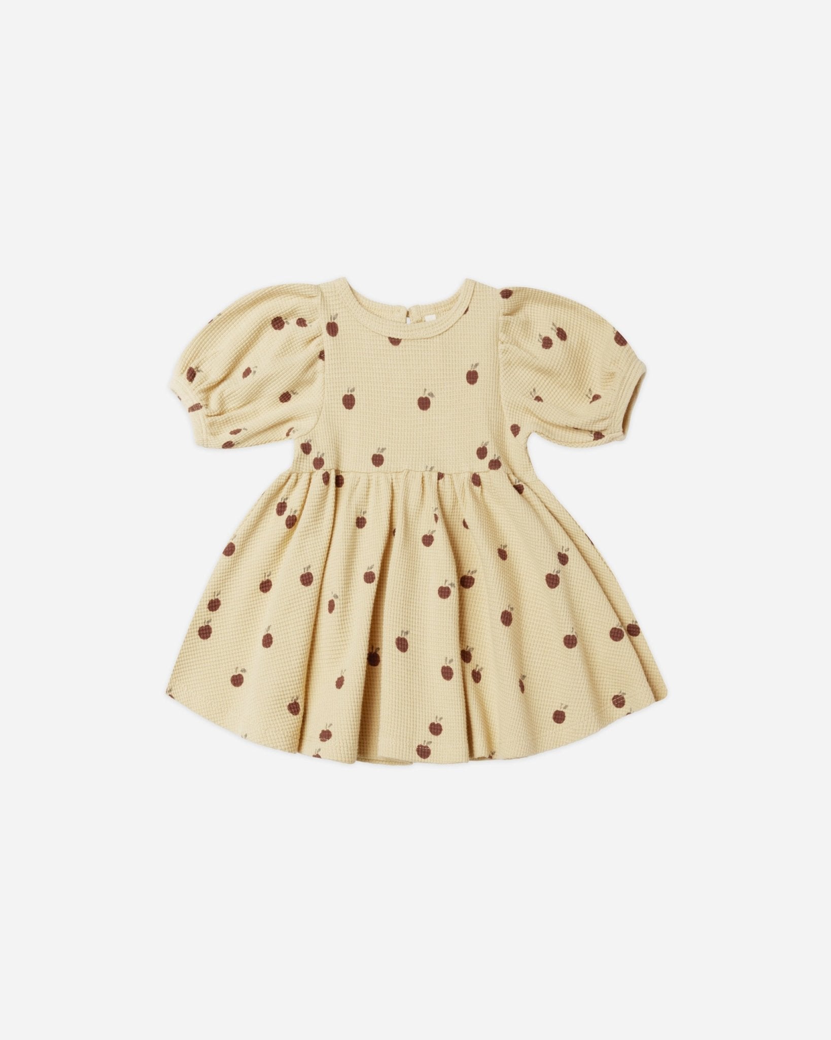 Waffle Babydoll Dress || Apples - Rylee + Cru Canada