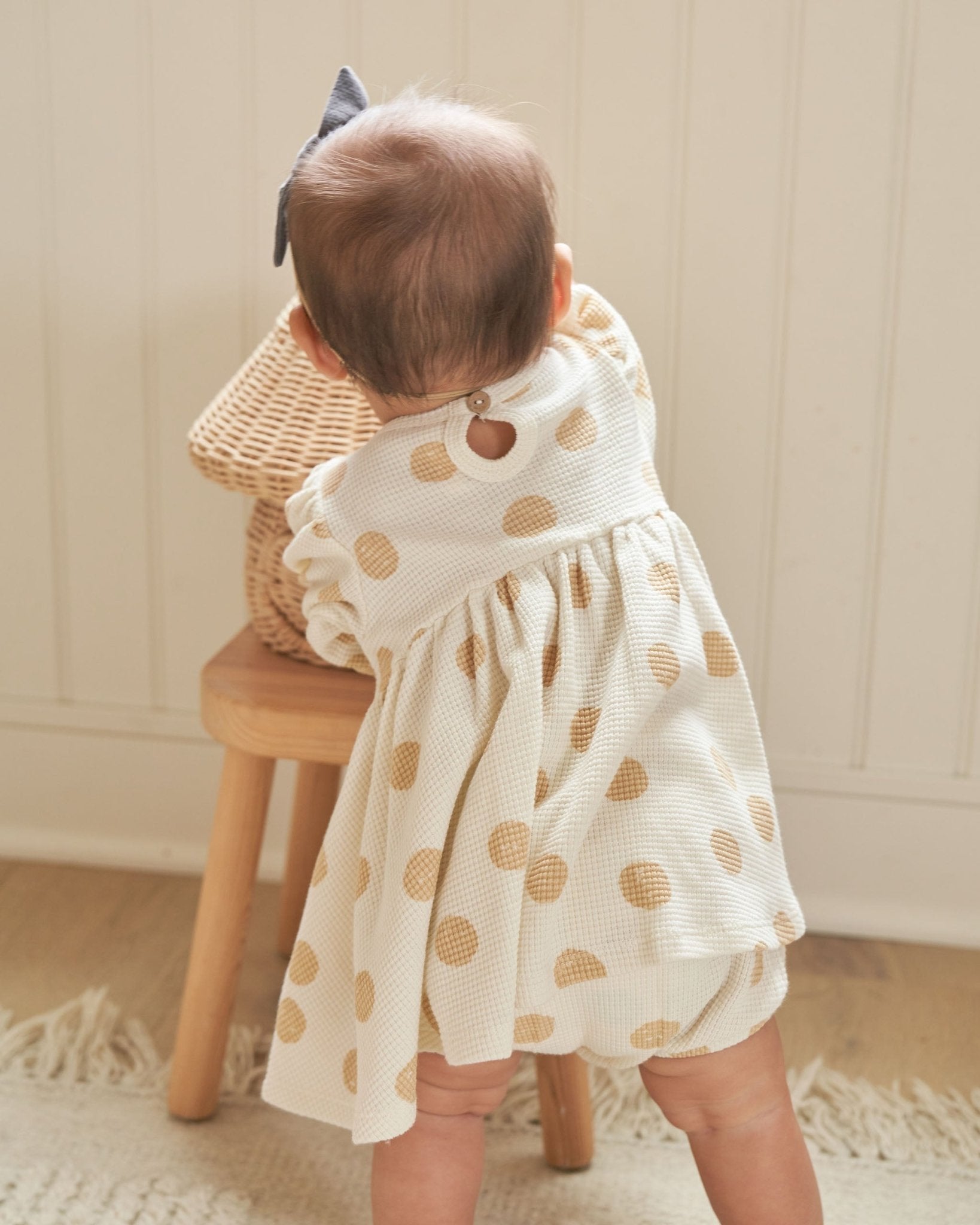 Waffle Babydoll Dress || Butter Dots - Rylee + Cru Canada