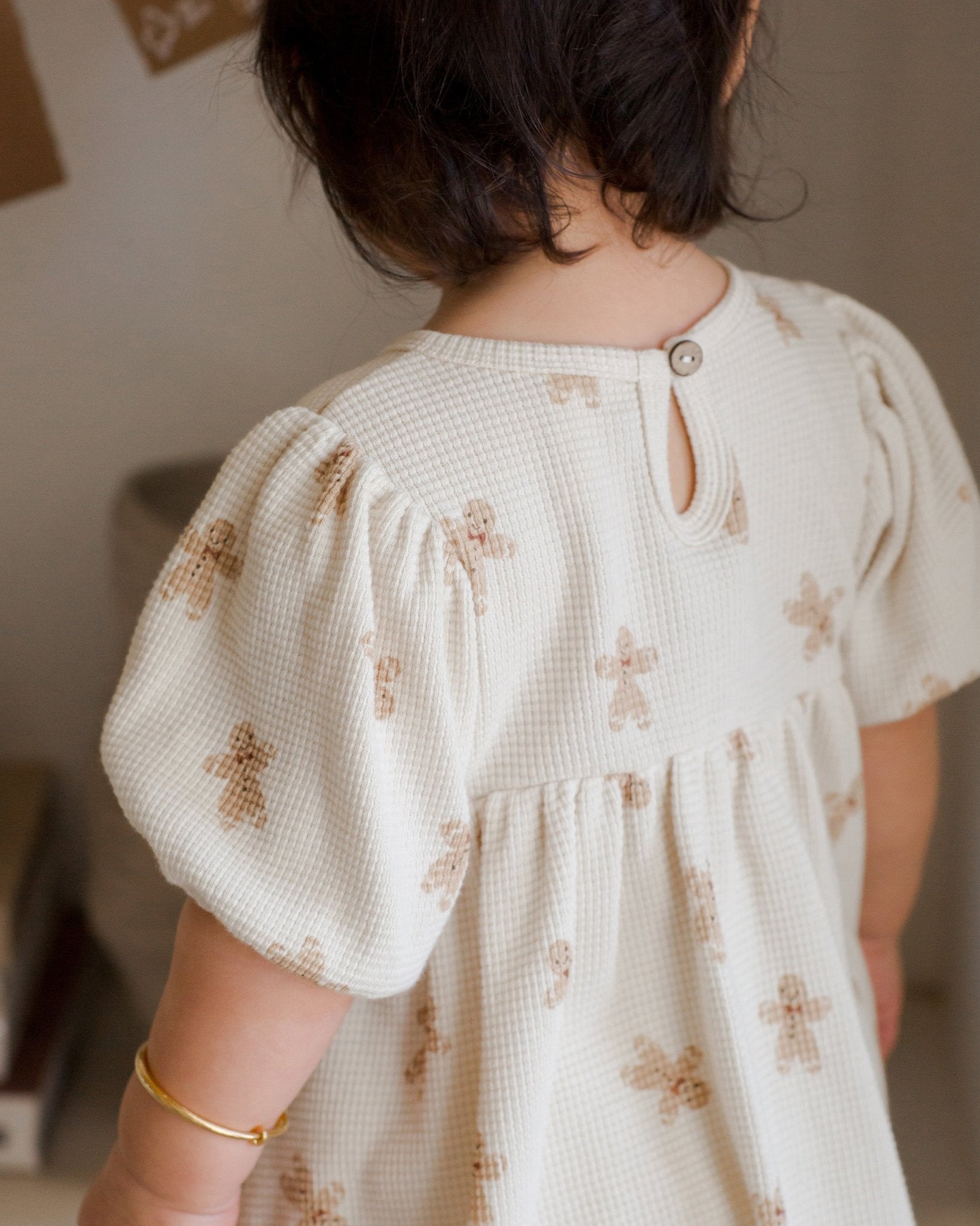 Waffle Babydoll Dress || Gingerbread - Rylee + Cru Canada