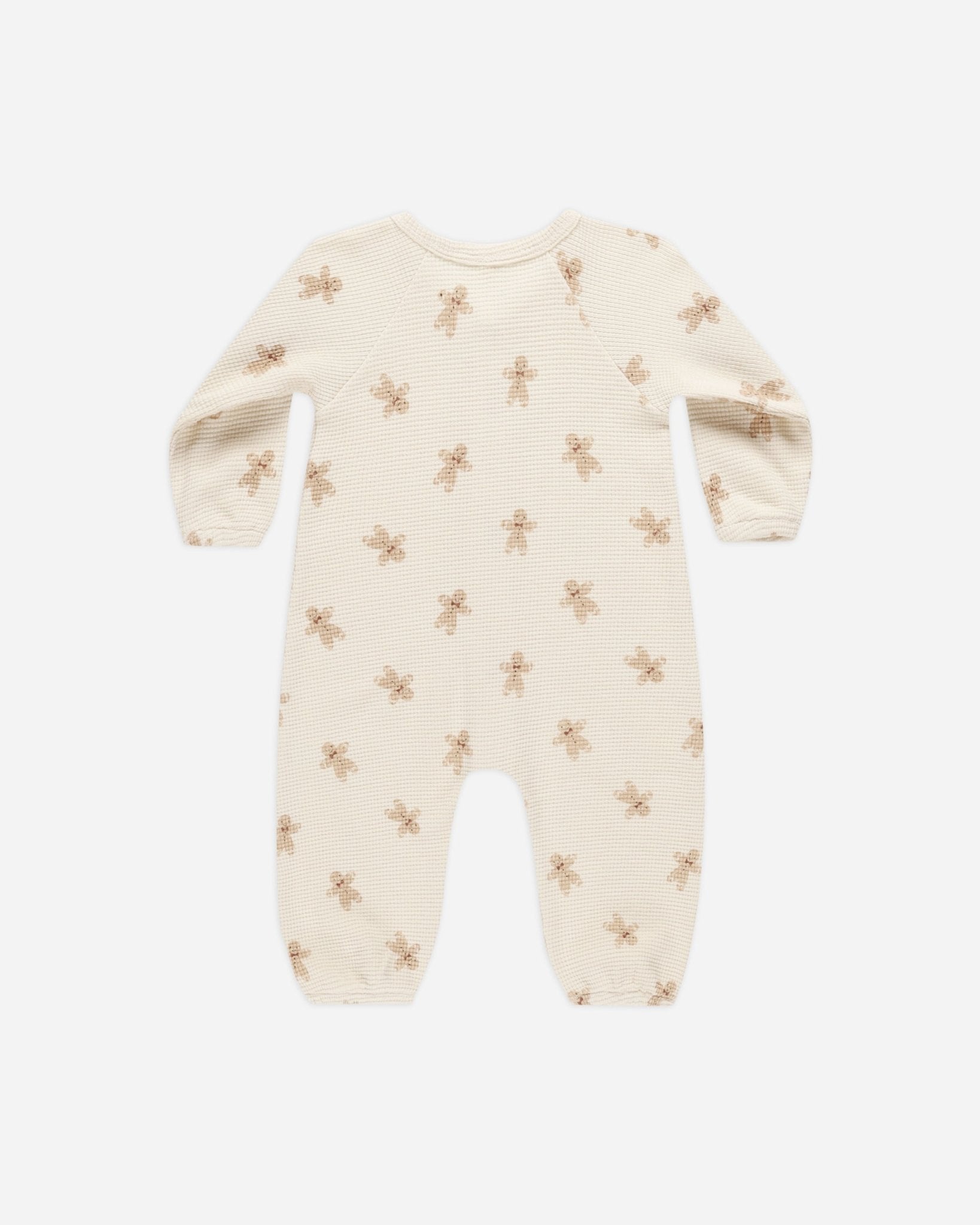 Waffle Long Sleeve Jumpsuit || Gingerbread - Rylee + Cru Canada